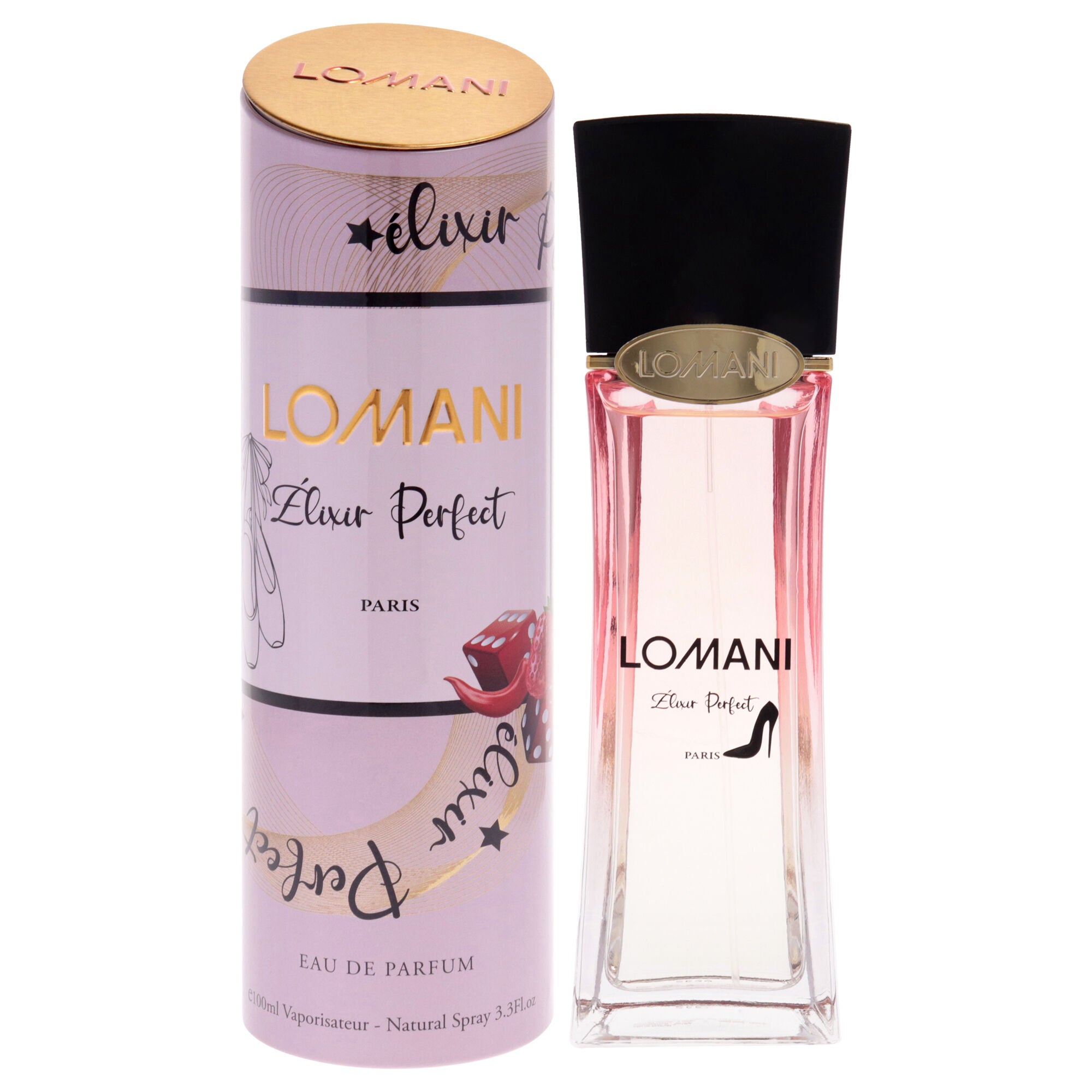 Elixir Perfect by Lomani for Women - 3.3 oz EDP Spray, Clear, hi-res image number 0