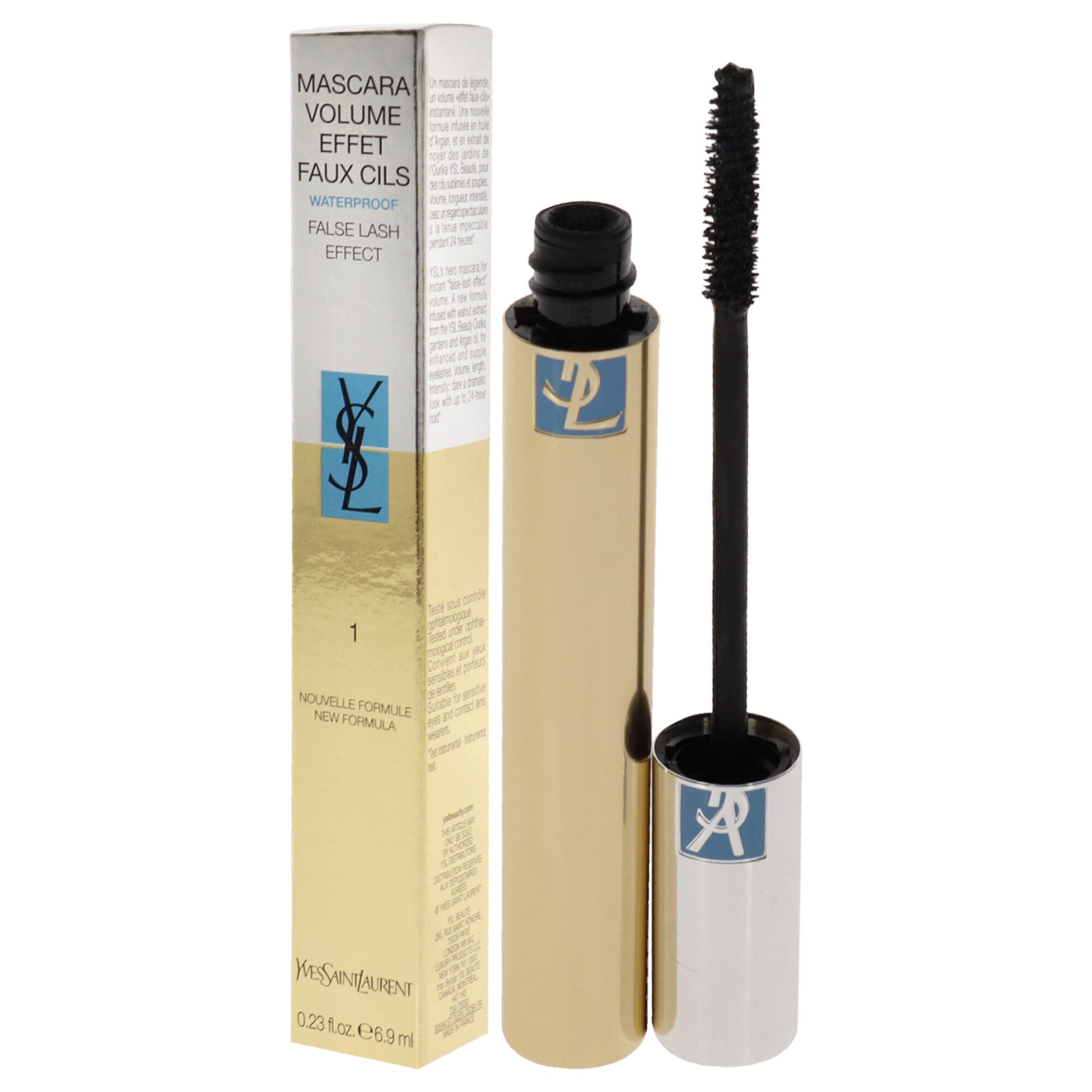 Mascara Volume Effet Faux Cils Waterproof Luxurious Mascara - 1 Charcoal Black by Yves Saint Laurent for Women - 0.23 oz Mascara, See Description, alternate image number 3