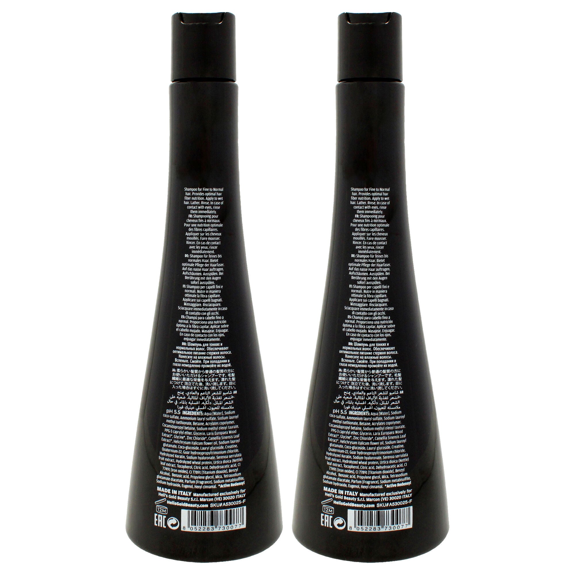 Volumize Shampoo by Helis Gold for Unisex - 10.1 oz Shampoo - Pack of 2, See Description, alternate image number 3