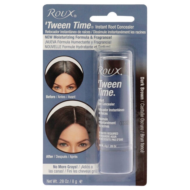 Tween Time Instant Root Concealer Stick - Dark Brown by Roux for Unisex - 0.28 oz Concealer, See Description, hi-res image number 0