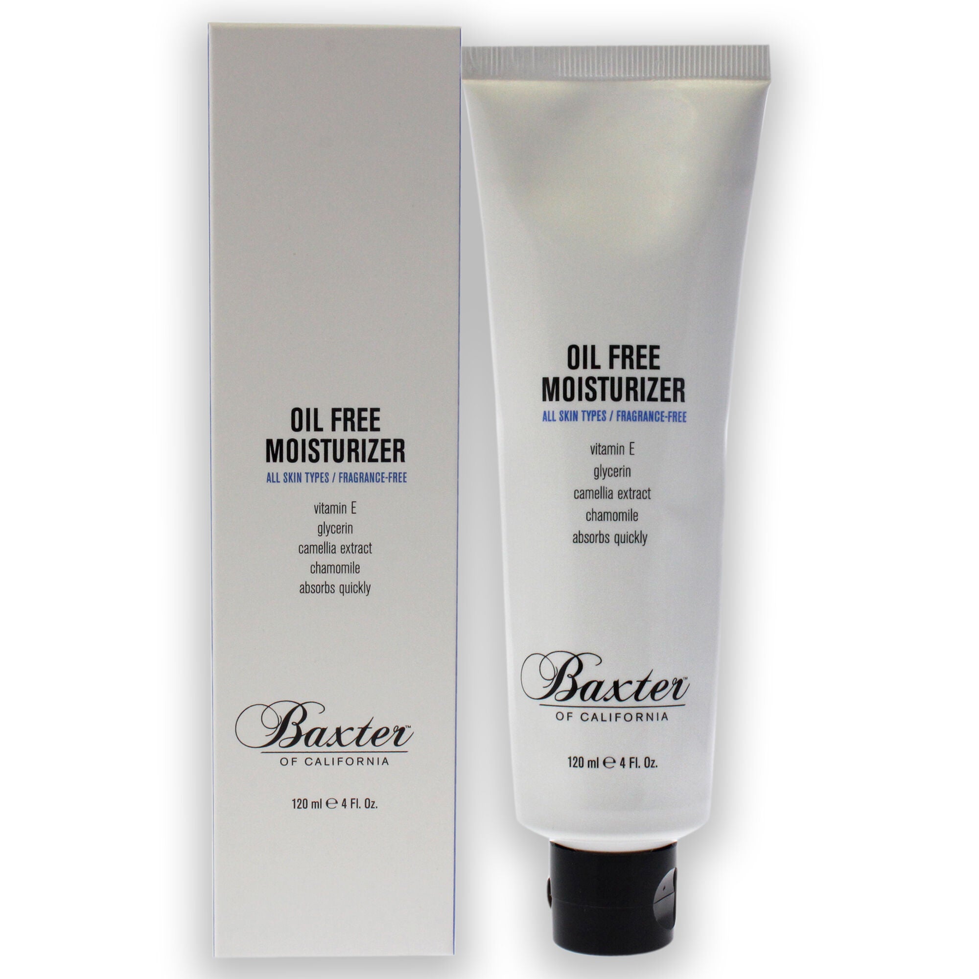 Oil Free Moisturizer by Baxter Of California for Men - 4 oz Moisturizer, See Description, hi-res image number 0