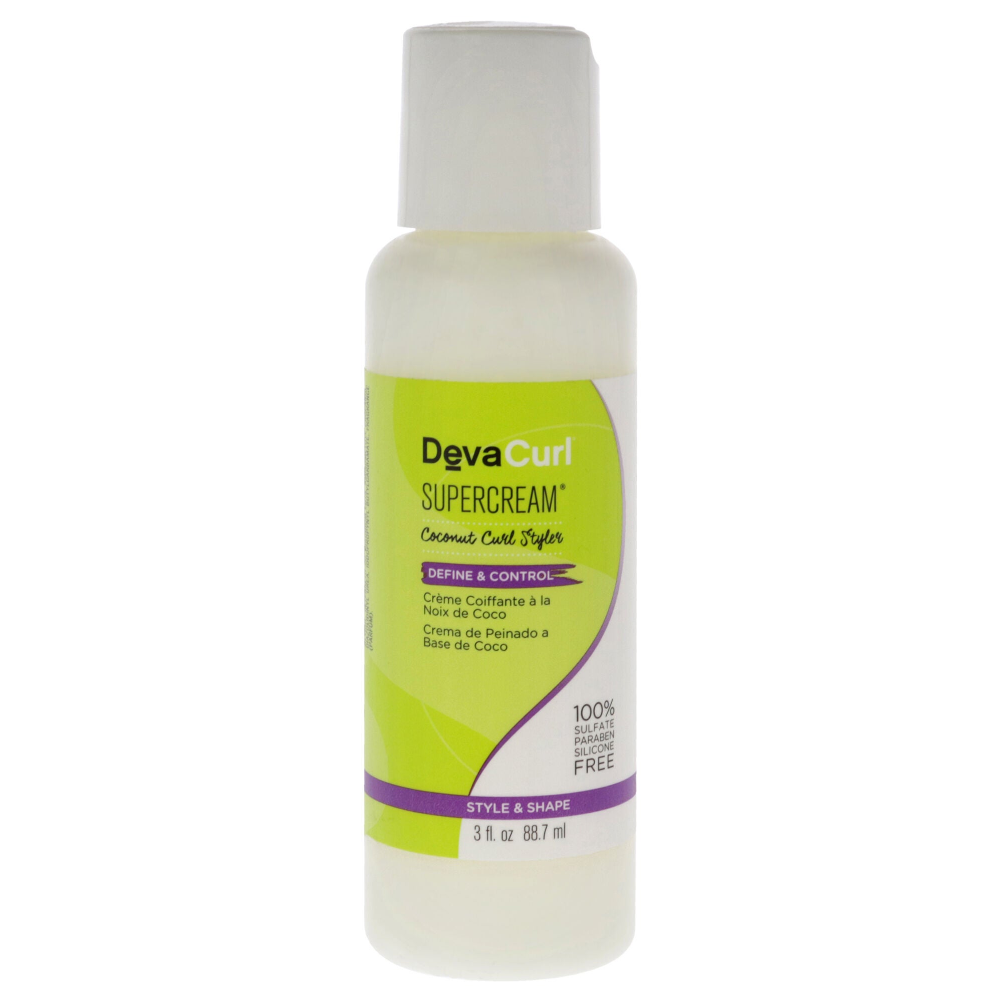 Devacurl Supercream Coconut Curl Styler by DevaCurl for Unisex - 3 oz Cream, See Description, hi-res image number 0