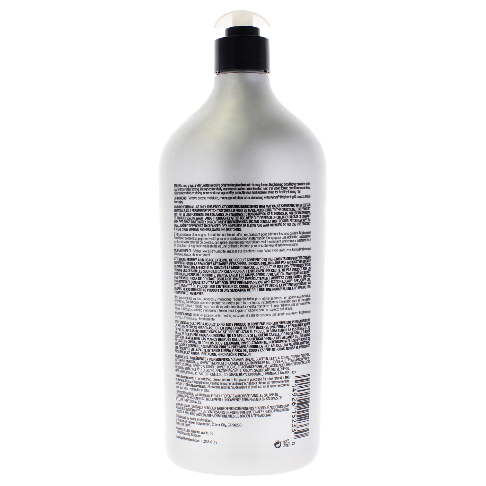 Brightening Conditioner by Kenra for Unisex - 33.8 Liter Conditioner, See Description, alternate image number 1