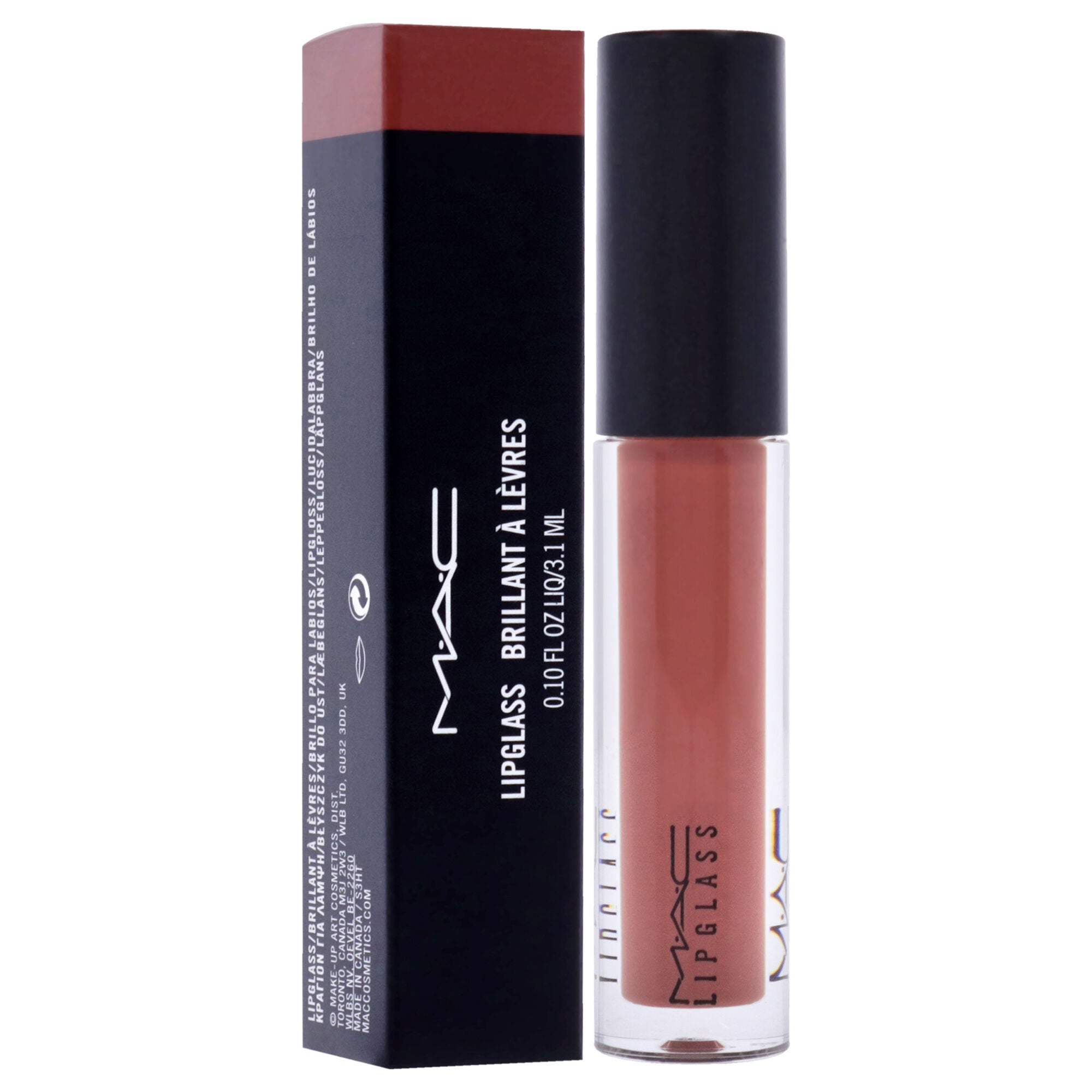 LipGlass Lip Gloss - Spice by MAC for Women - 0.1 oz Lip Gloss, See Description, alternate image number 2