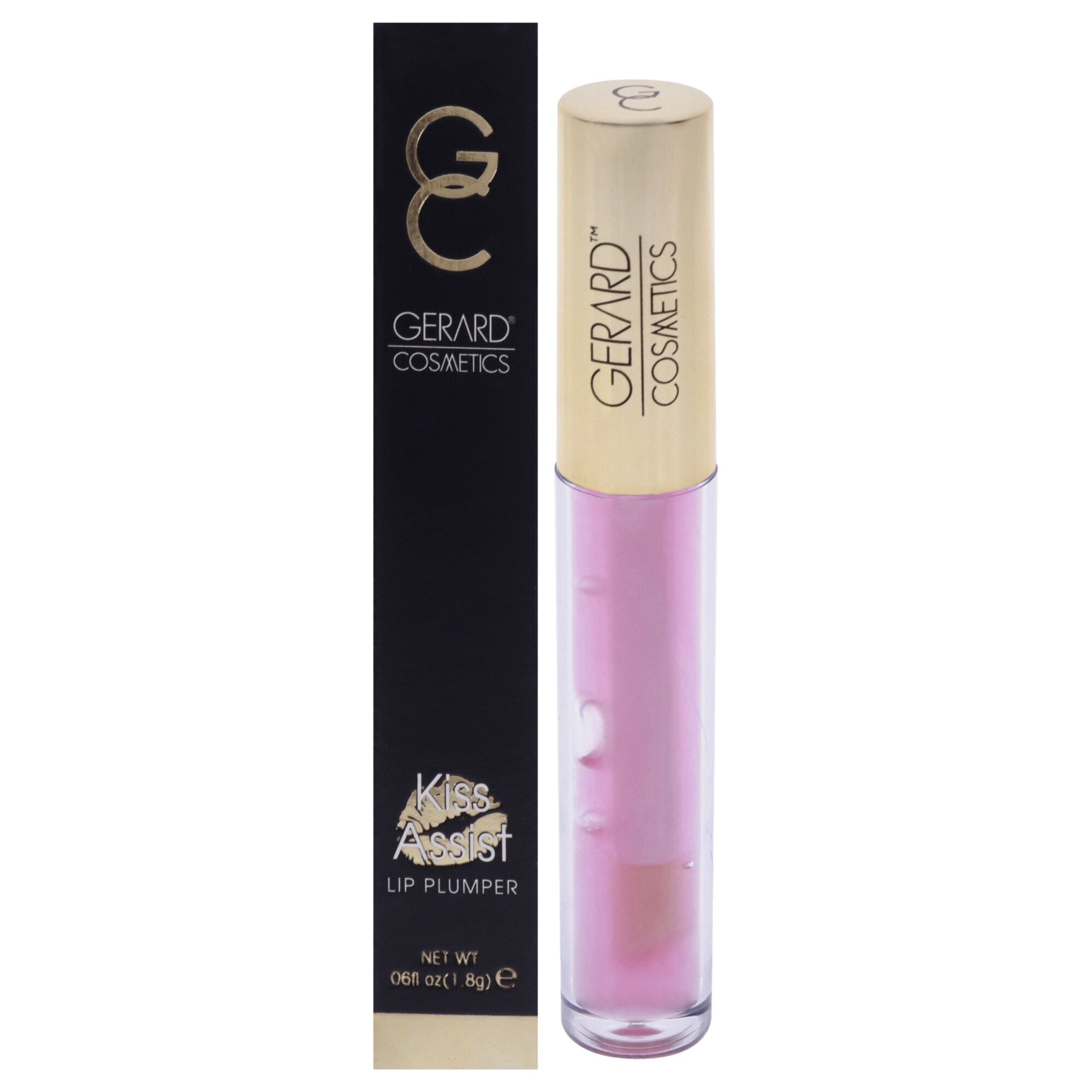 Kiss Assist Lip Plumper by Gerard Cosmetic for Women - 0.06 oz Lip Gloss, See Description, hi-res image number 0