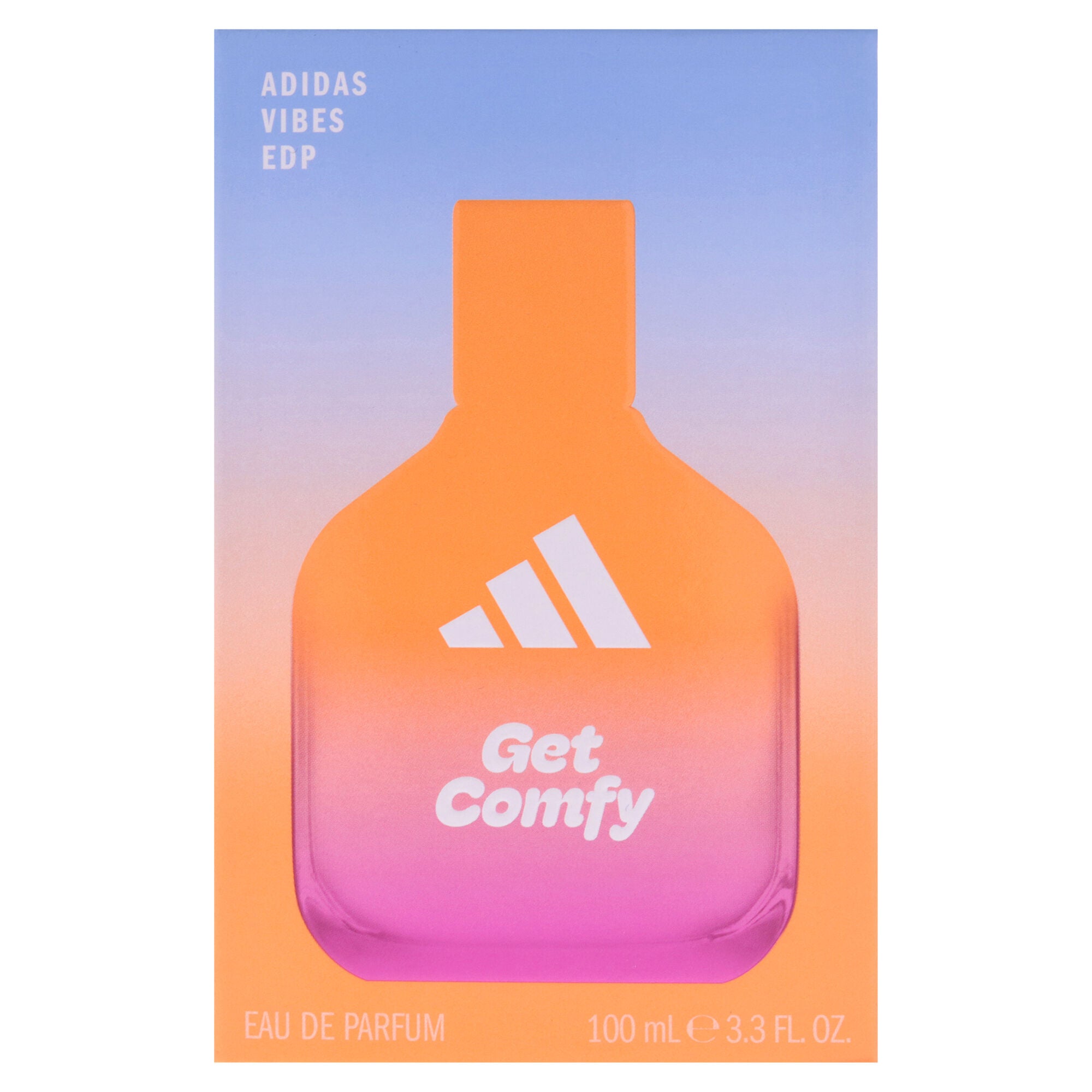 Adidas Vibes - Get Comfy by Adidas for Unisex - 3.3 oz EDP Spray, Clear, alternate image number 4