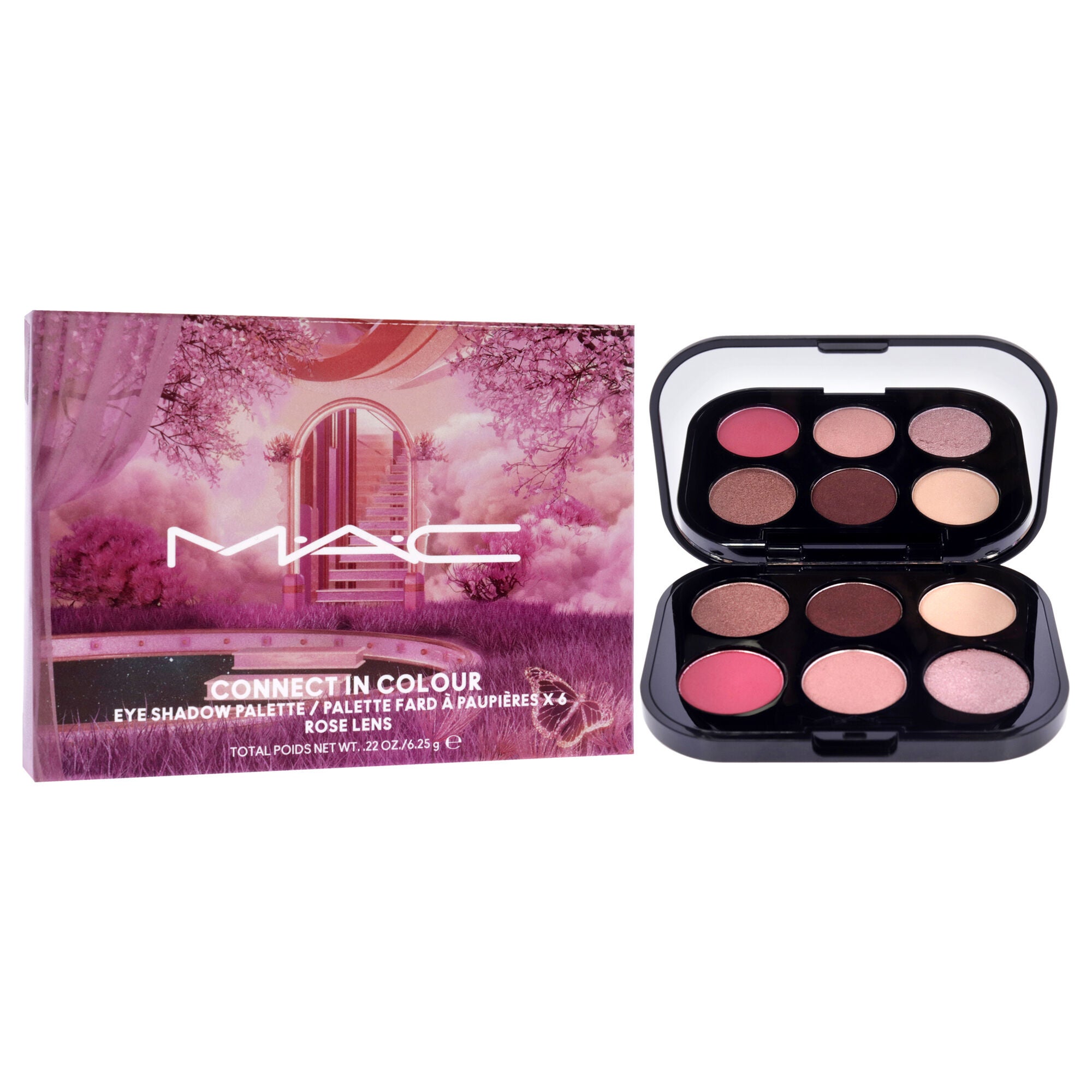 Connect In Colour Eye Shadow Palette - Rose Lens by MAC for Women - 0.22 oz Eye Shadow, See Description, alternate image number 1