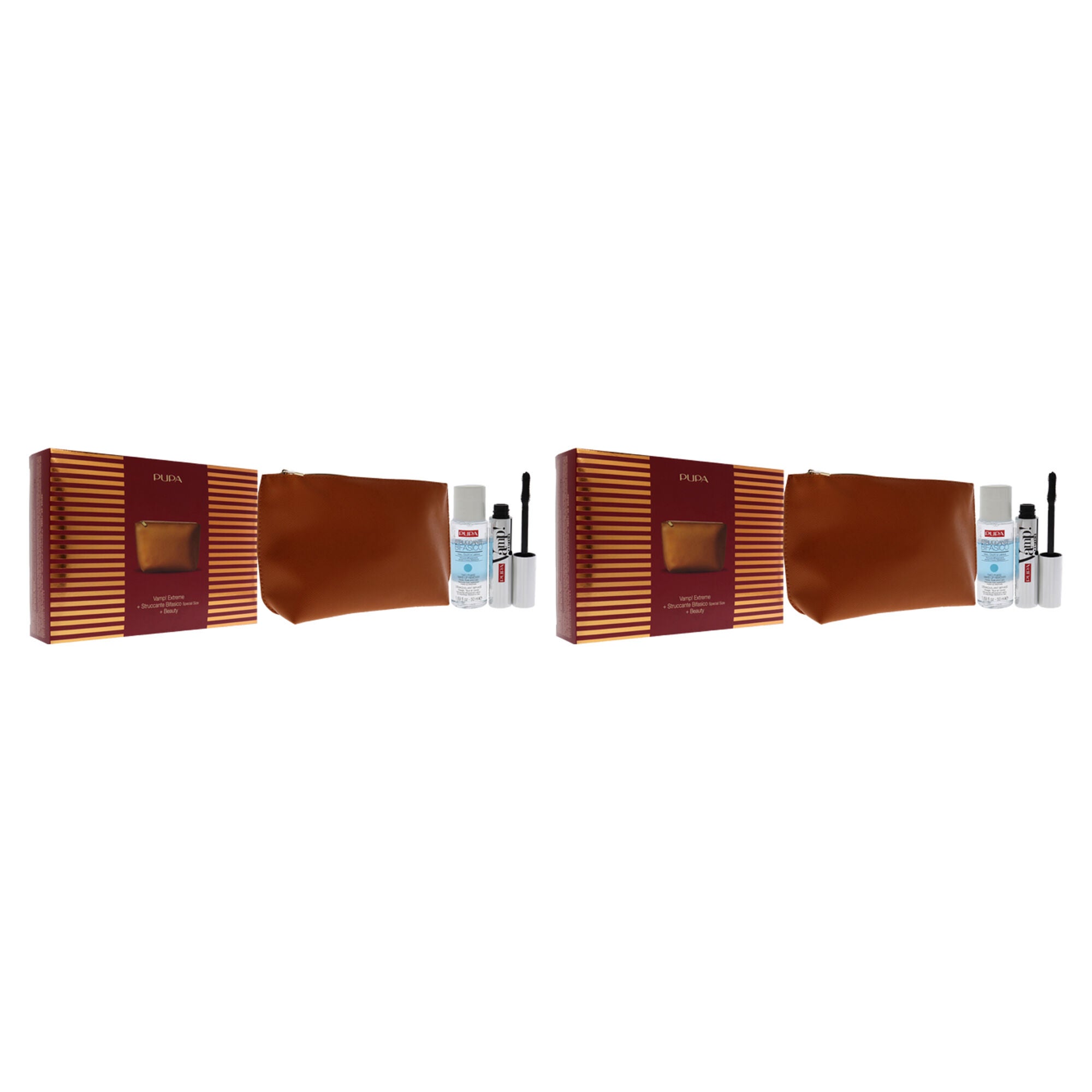 Vamp! Extreme and Two-Phase Make-Up Remover Set - Pack of 2 by Pupa Milano for Women - 3 Pc Set, See Description, alternate image number 1