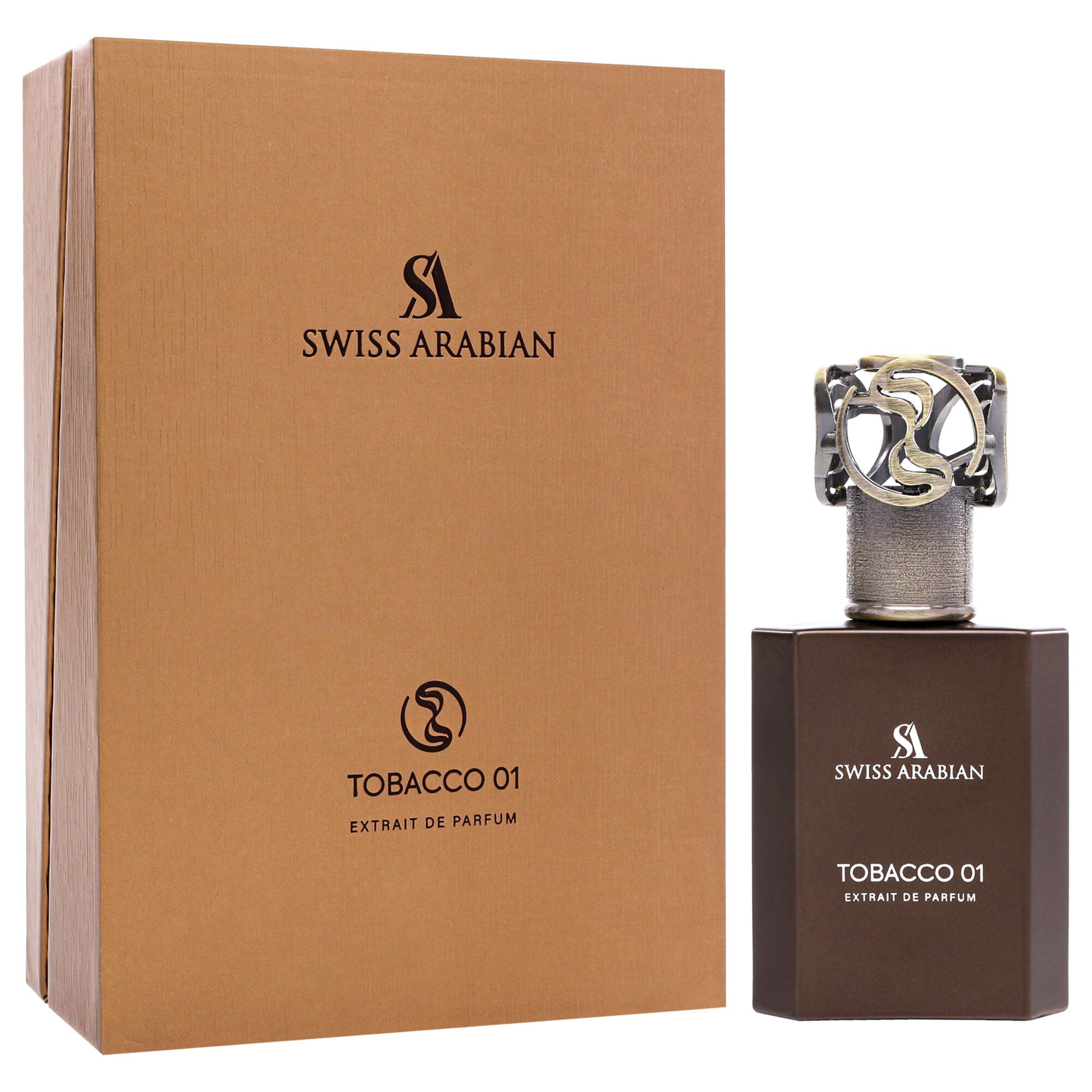 Tobacco 01 by Swiss Arabian for Unisex - 1.7 oz Extrait De Parfum Spray, See Description, alternate image number 2