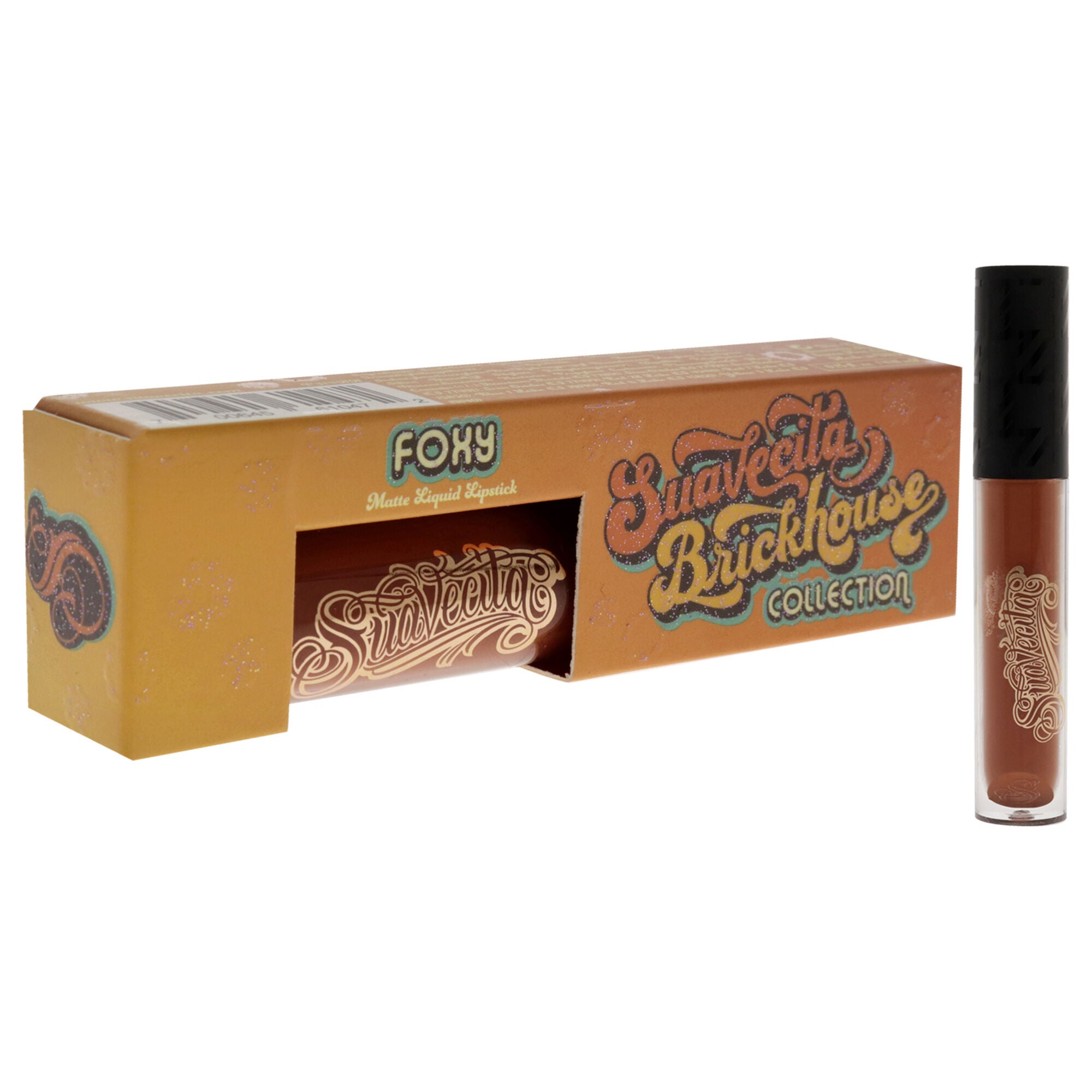 Lipgrip Matte Liquid Lipstick - Foxy by Suavecito for Women - 0.149 oz Lipstick, See Description, alternate image number 1