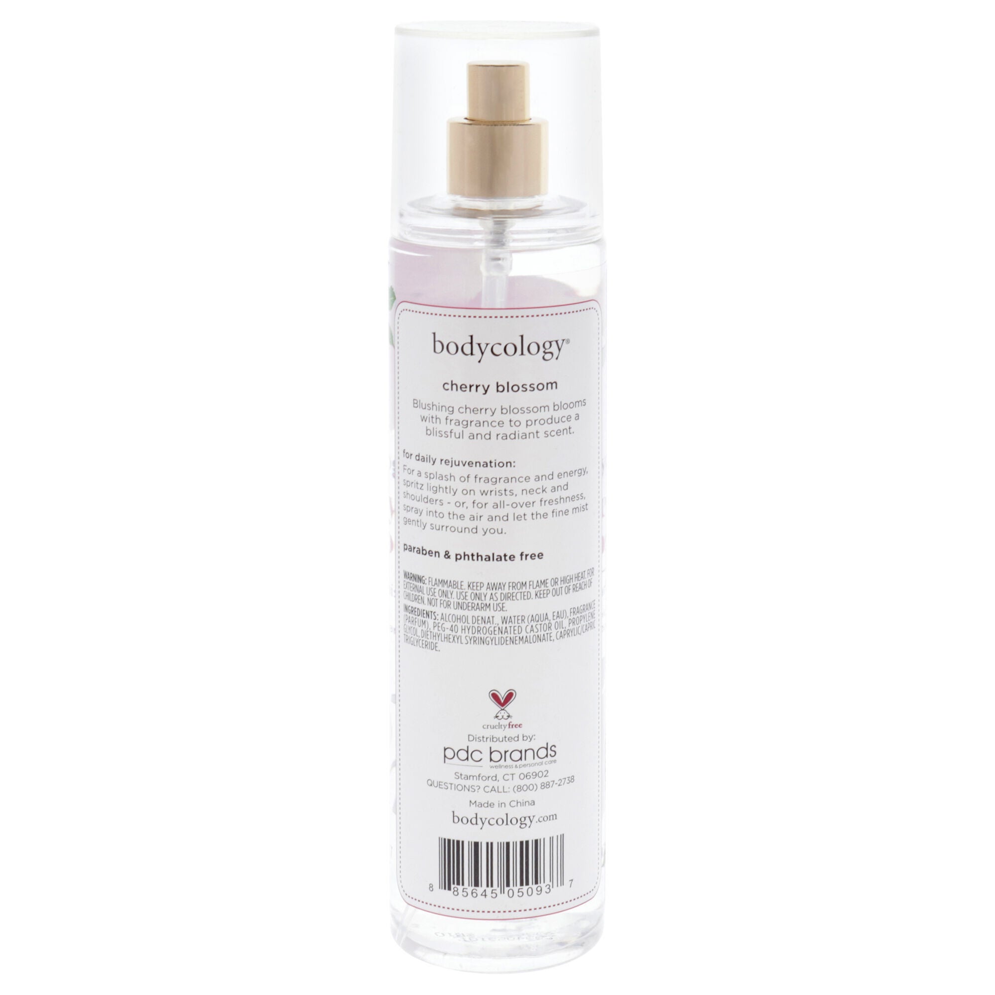 Cherry Blossom by Bodycology for Women - 8 oz Fragrance Mist, See Description, alternate image number 1