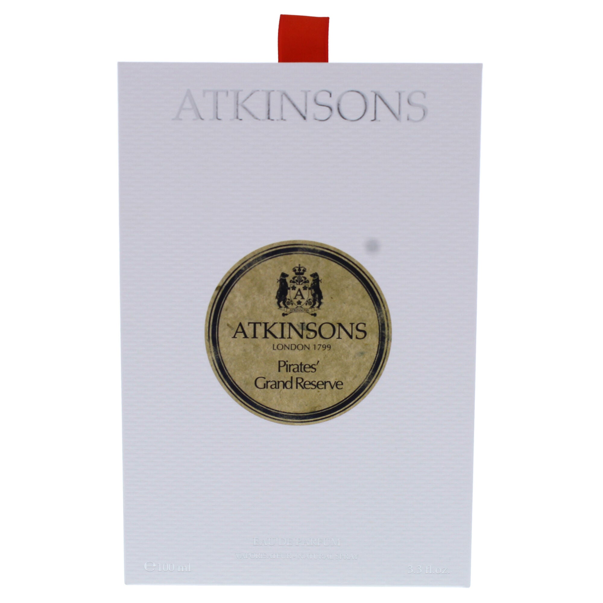 Pirates Grand Reserve by Atkinsons for Men - 3.3 oz EDP Spray, Clear, alternate image number 4