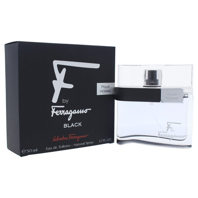 F Black by Salvatore Ferragamo for Men - 1.7 oz EDT Spray, See Description, alternate image number 2