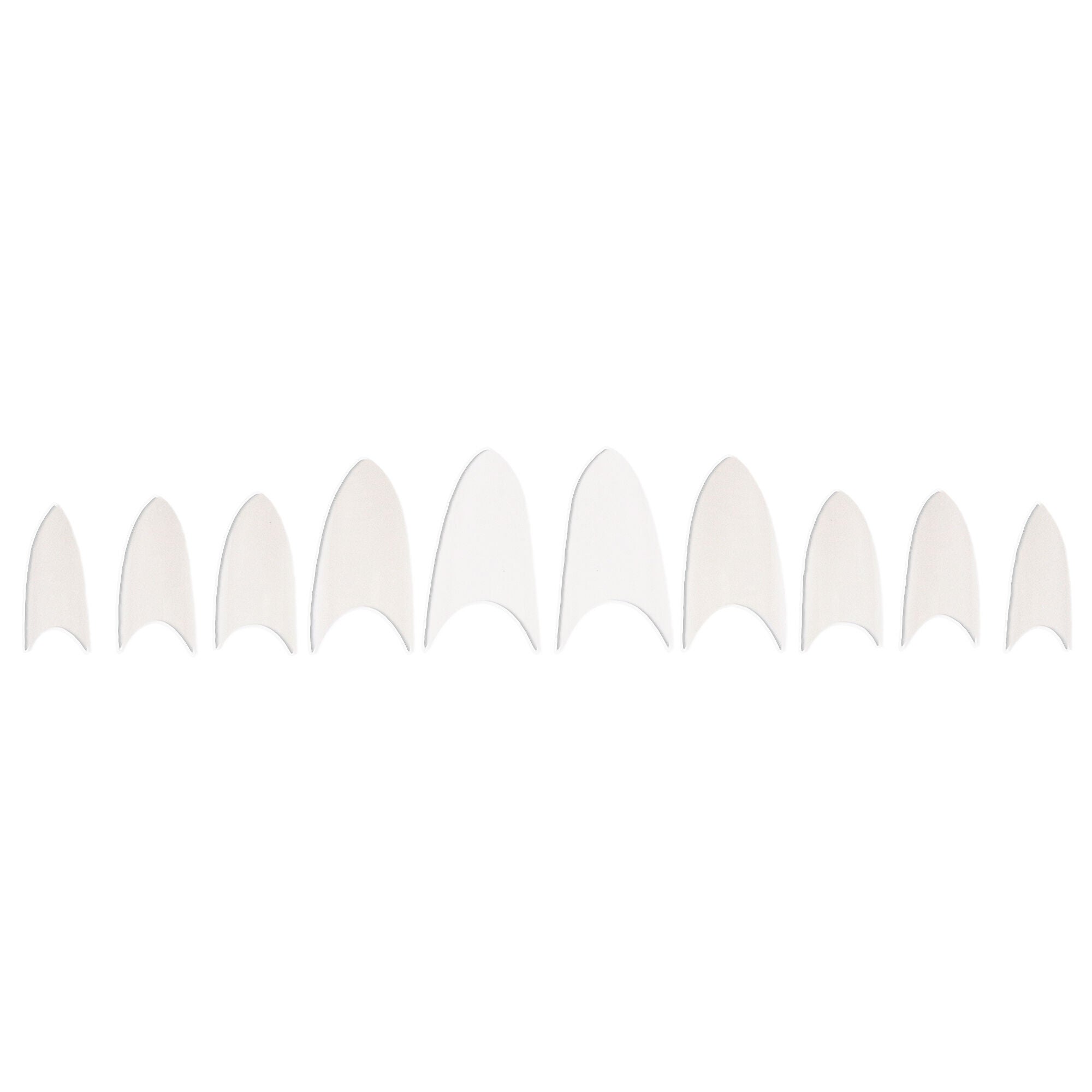 Pro European Stiletto Tips Masterpack by Cuccio Pro for Women - 360 Pc Acrylic Nails, See Description, alternate image number 1