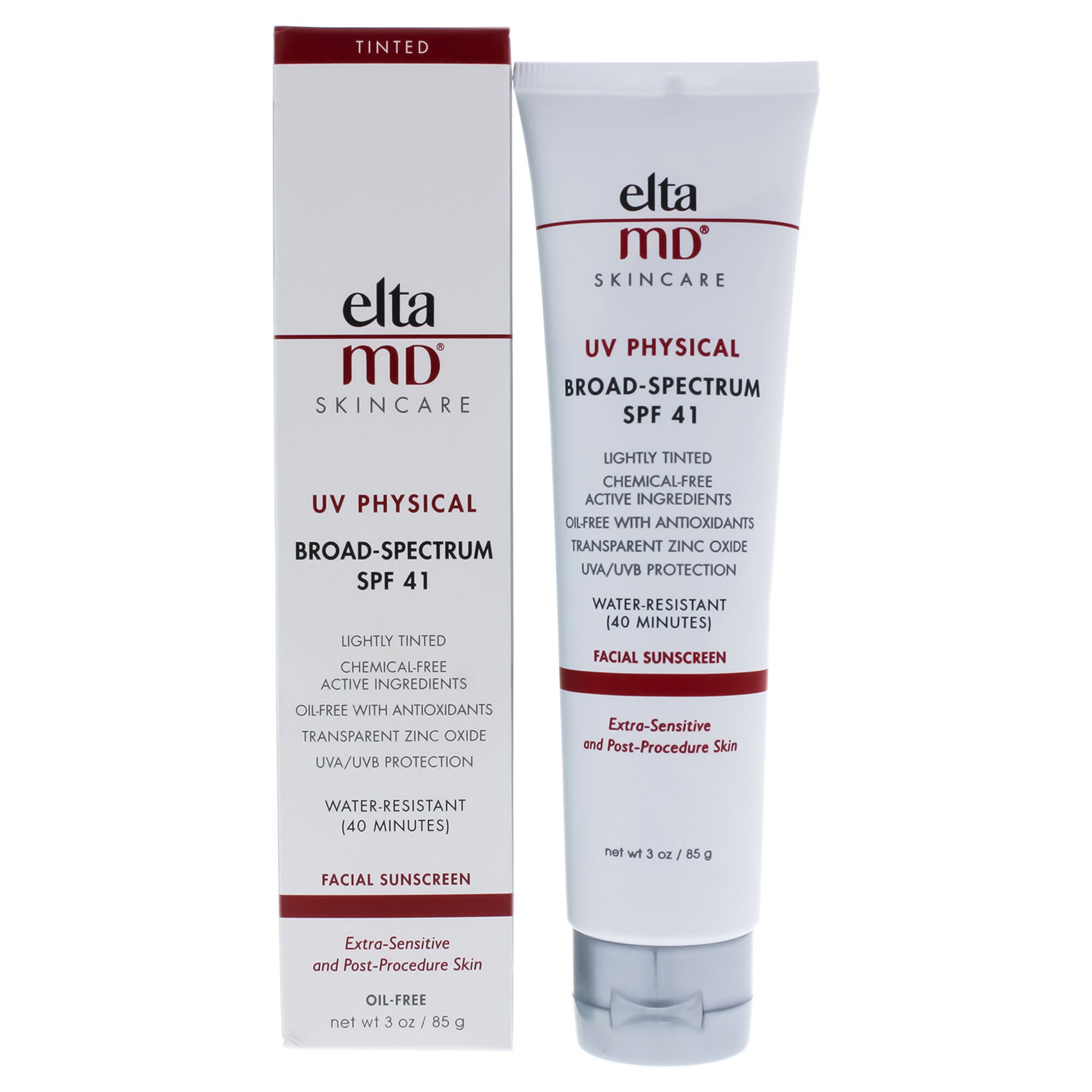 UV Physical Sunscreen SPF 41 by EltaMD for Unisex - 3 oz Sunscreen, , alternate image number 5