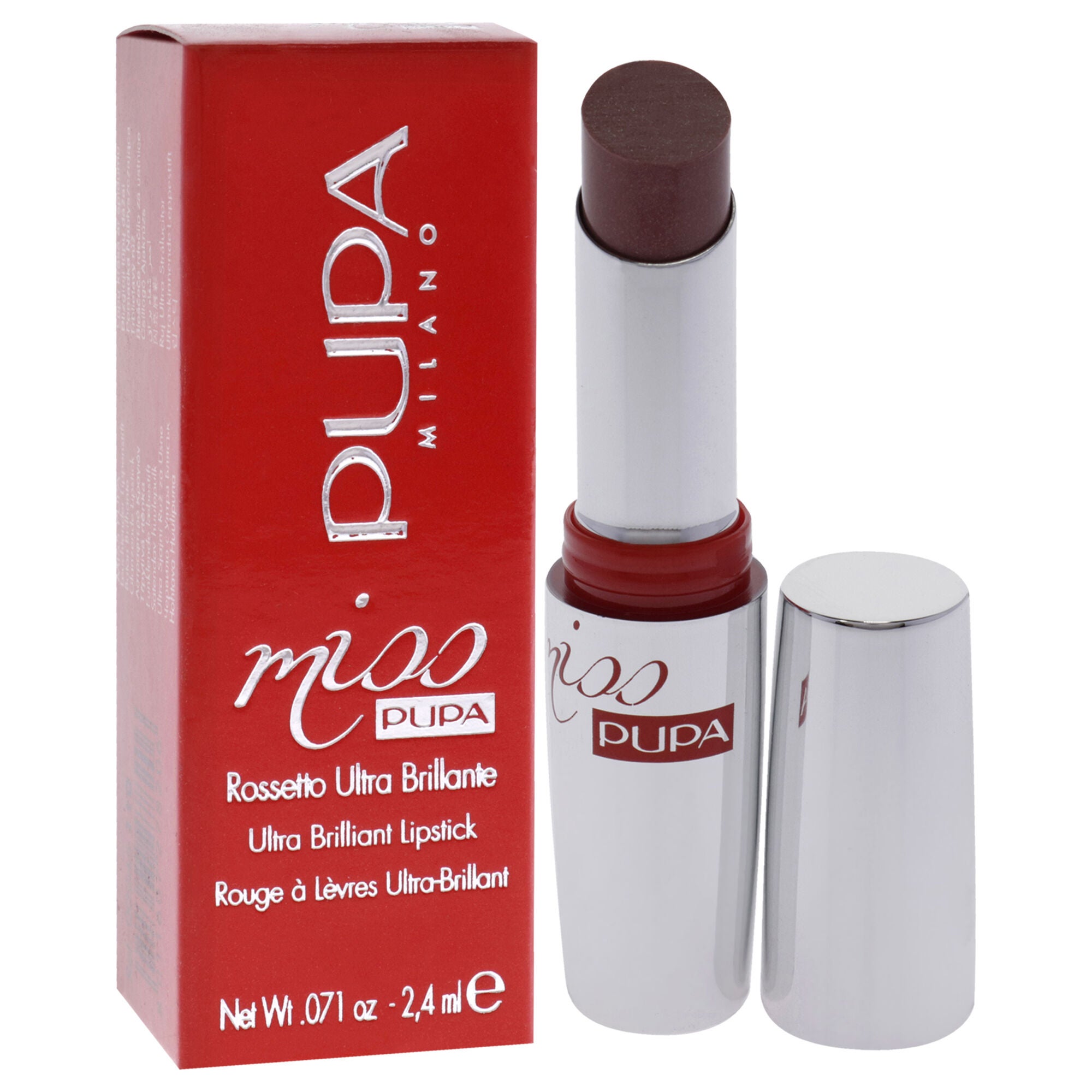 Miss Pupa Ultra Brilliant Lipstick - 110 Nude Vibes by Pupa Milano for Women - 0.071 oz Lipstick, , alternate image number 6