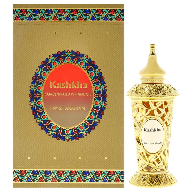 Kashkha by Swiss Arabian for Unisex - 0.6 oz Parfum Oil, See Description, hi-res image number 0