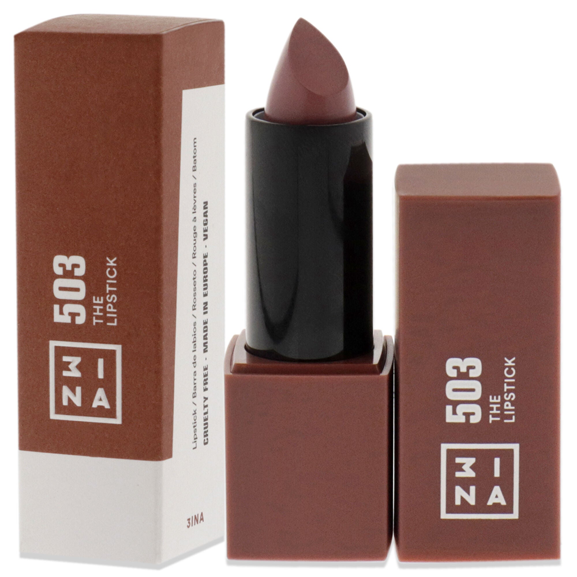 The Lipstick - 503 Nude Pink by 3INA for Women - 0.16 oz Lipstick, See Description, alternate image number 3