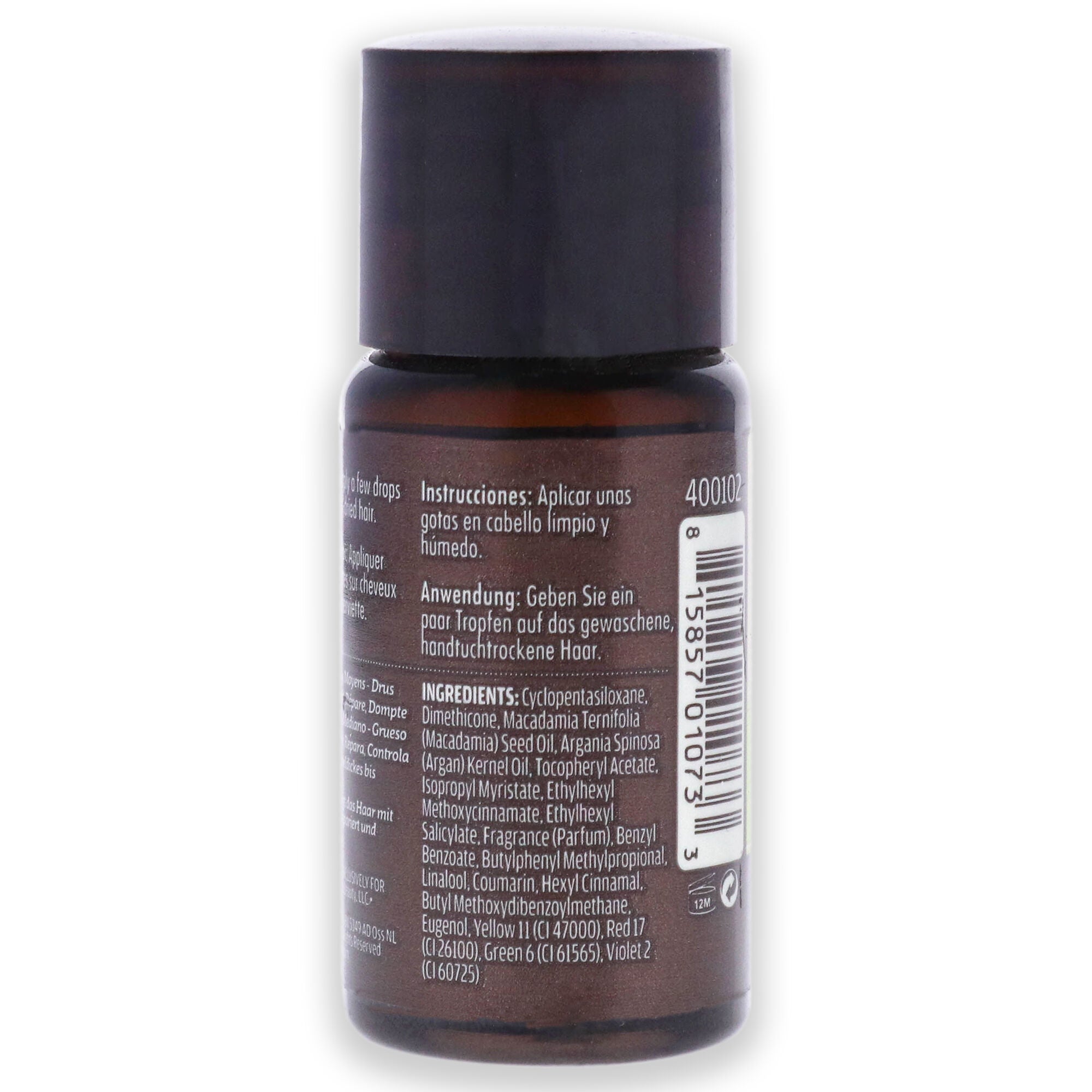 Nourishing Moisture Oil Treatment by Macadamia Oil for Unisex - 0.34 oz Treatment, , alternate image number 3