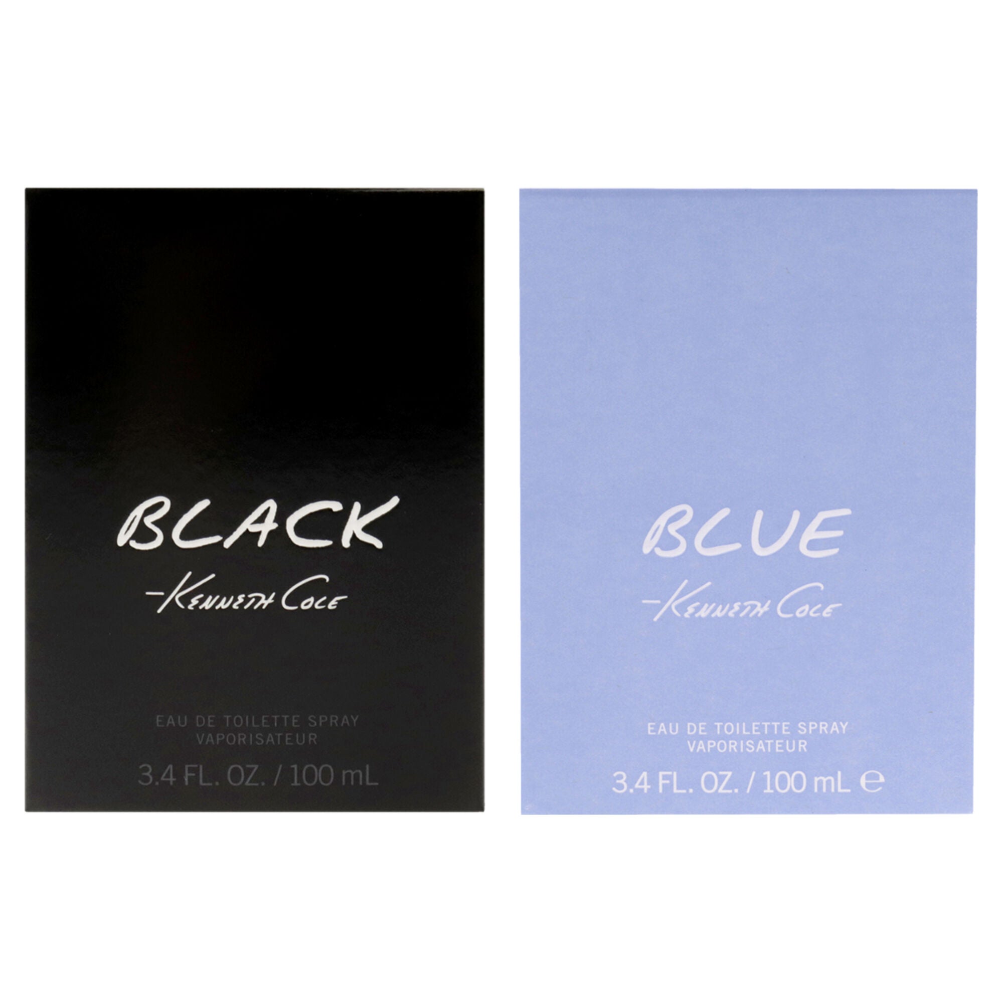 Kenneth Cole Kit by Kenneth Cole for Men - 2Pc Kit 3.4oz Kenneth Cole Black EDT Spray, 3.4oz Kenneth Cole Blue EDT Spray, Clear, alternate image number 4