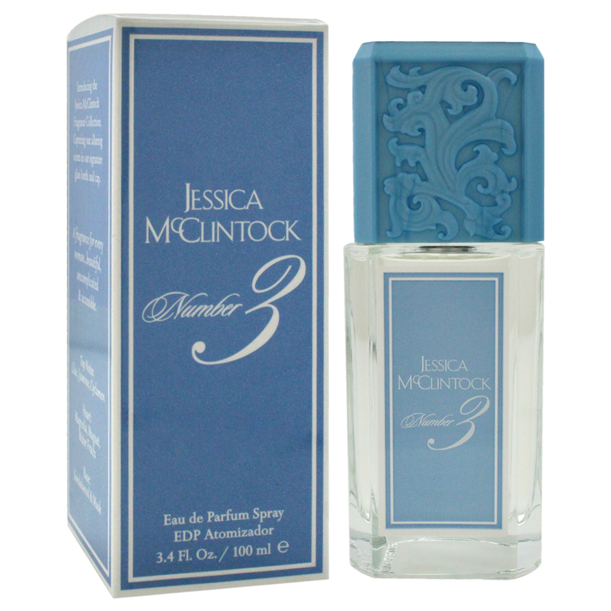 Jessica McClintock No. 3 by Jessica McClintock for Women - 3.4 oz EDP Spray, See Description, alternate image number 1