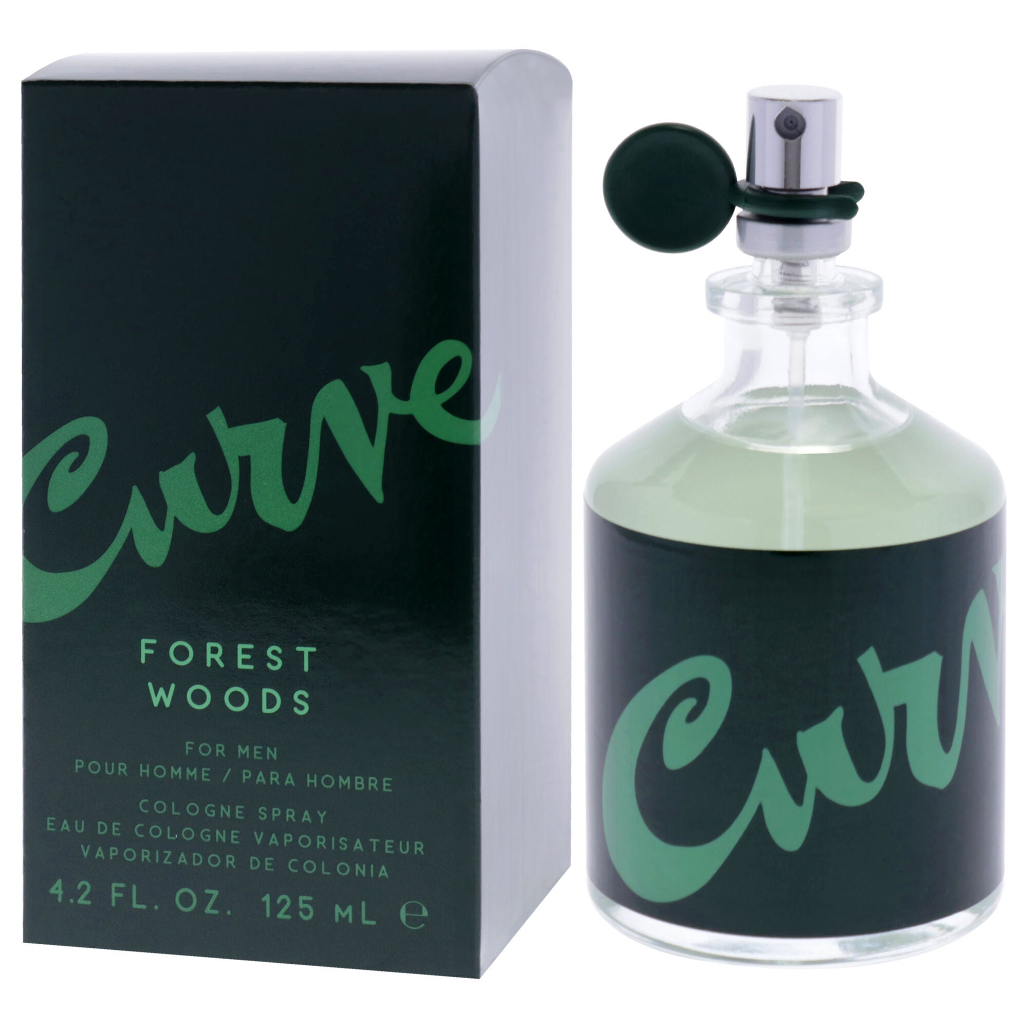 Curve Forest Woods by Liz Claiborne for Men - 4.2 oz EDC Spray, Clear, alternate image number 3