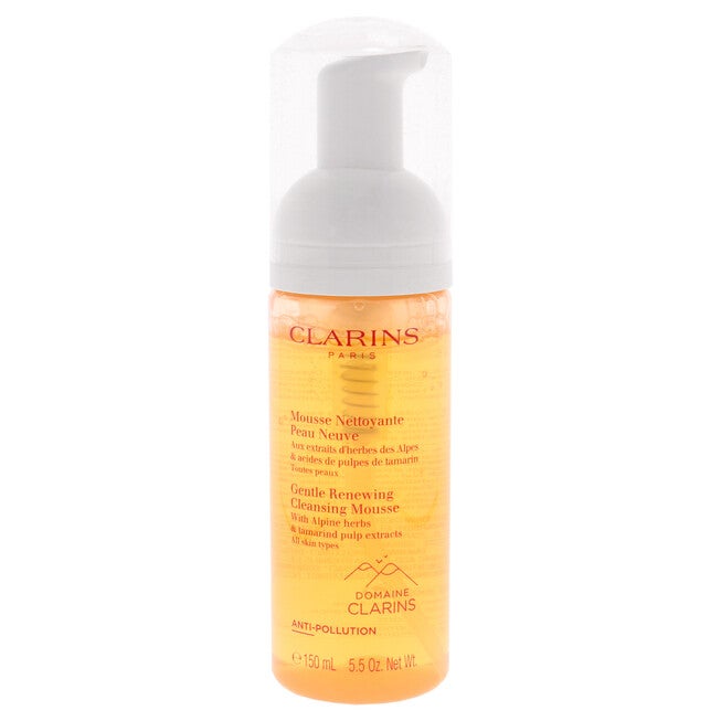 Gentle Renewing Cleansing Mousse by Clarins for Unisex - 5.5 oz Cleanser, NA, hi-res image number null