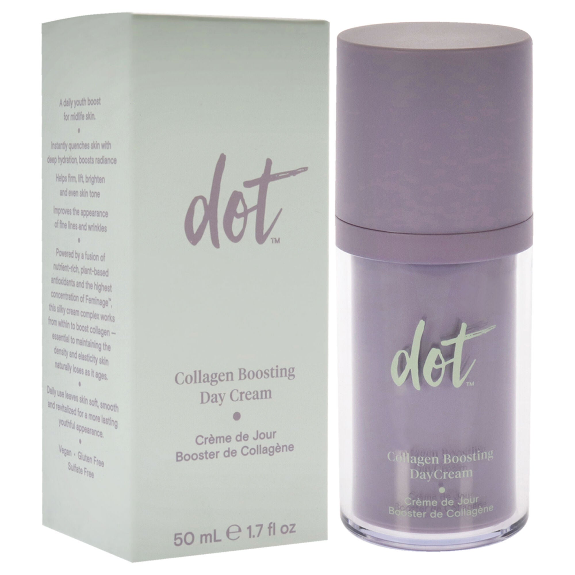 Collagen Boosting Day Cream by dot for Unisex - 1.7 oz Cream, See Description, alternate image number 2