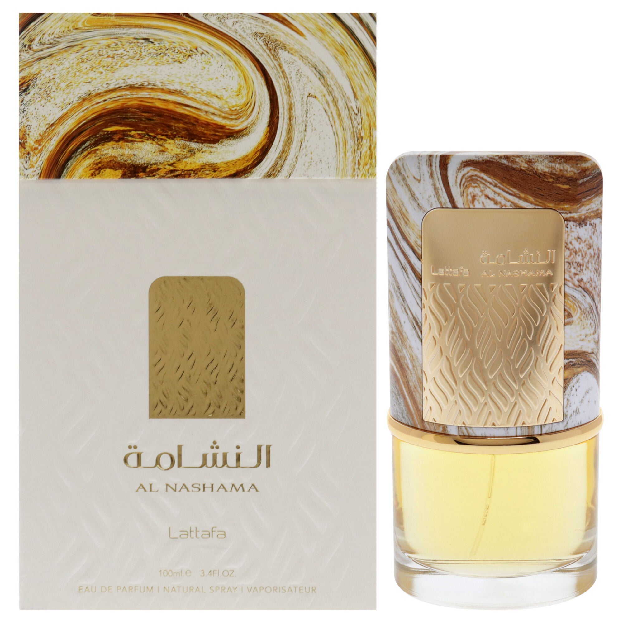 Al Nashama by Lattafa for Unisex - 3.4 oz EDP Spray, See Description, hi-res image number 0