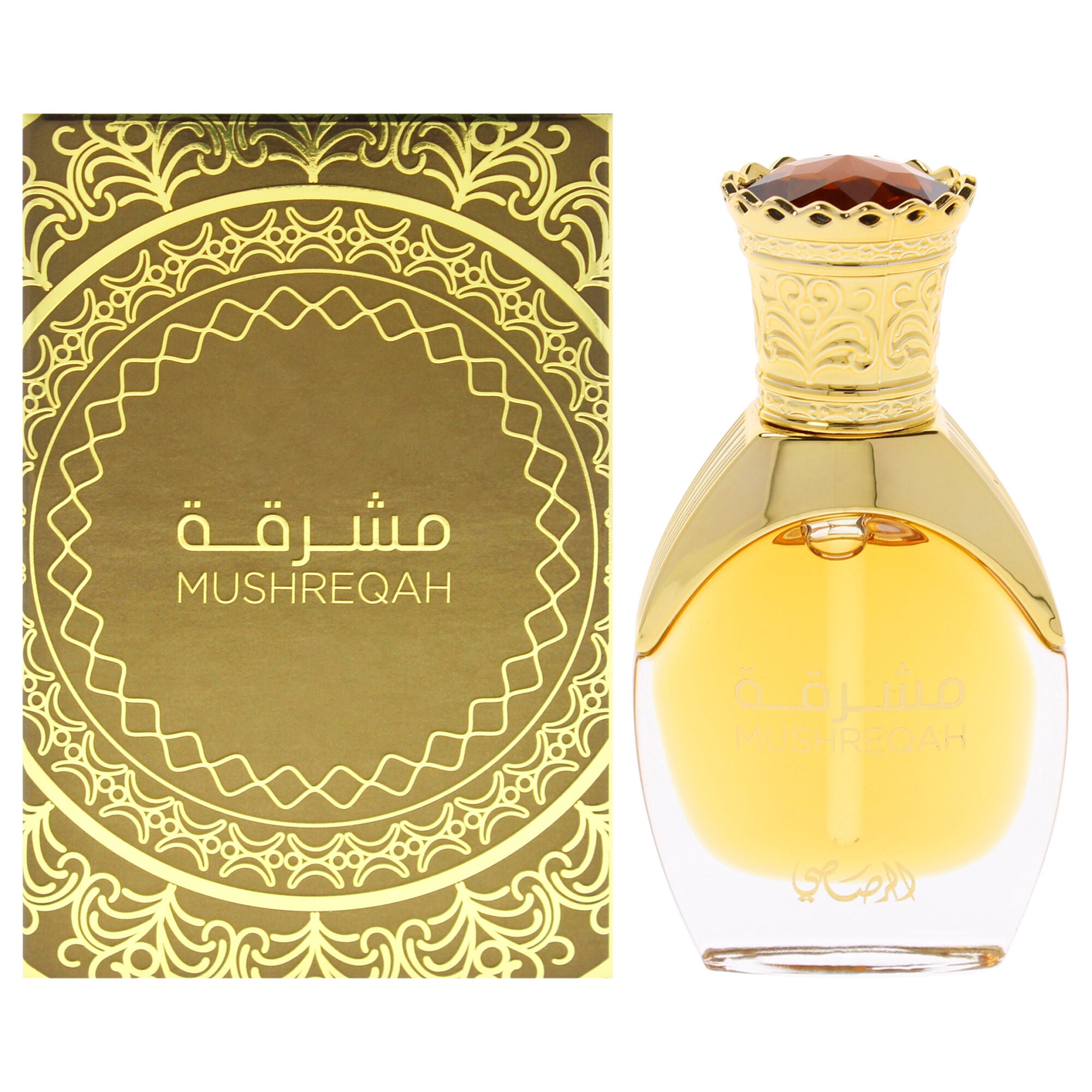 Mushreqah by Rasasi for Unisex - 0.5 oz Concentrated Perfume Oil, Clear, hi-res image number 0