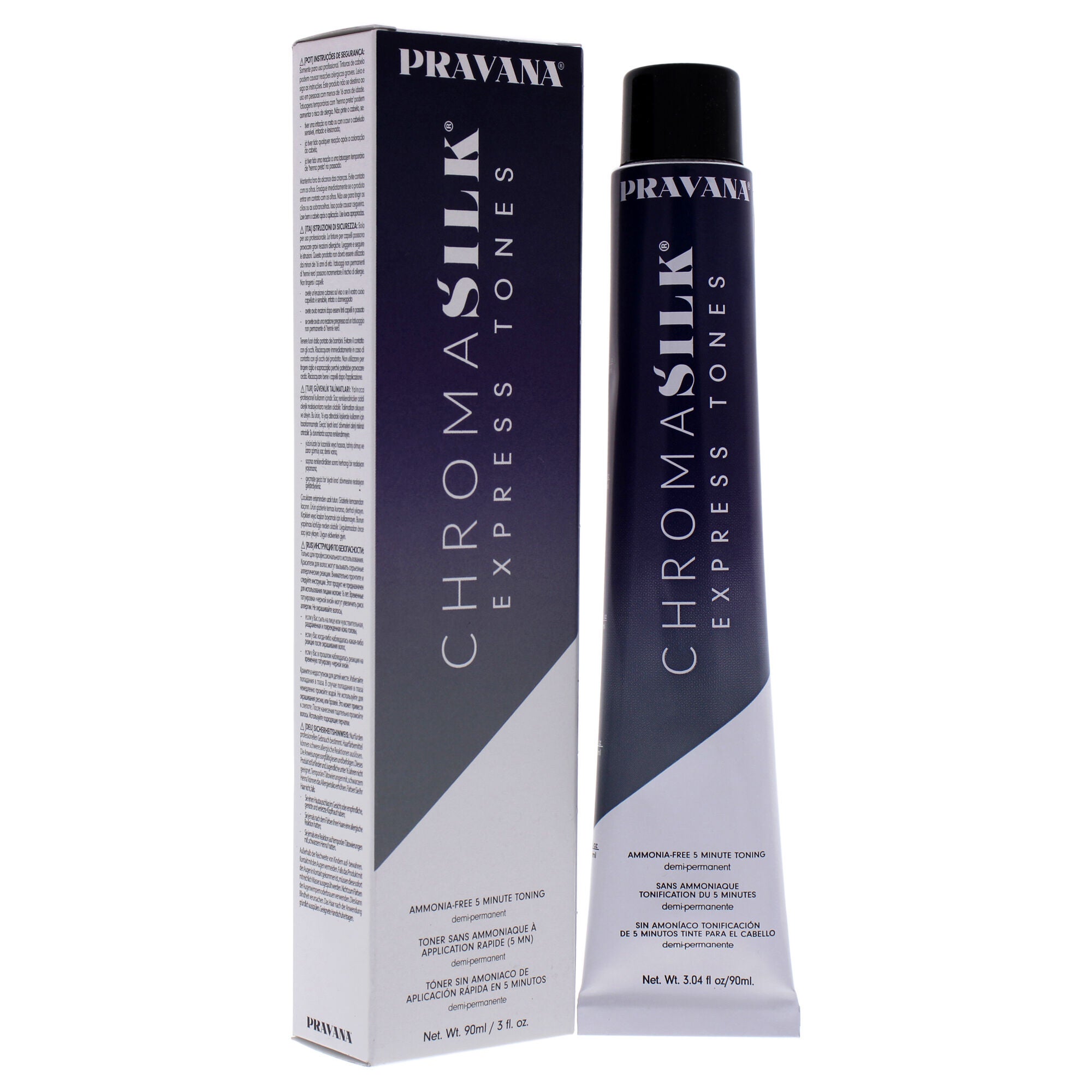 ChromaSilk Express Tones - Clear by Pravana for Unisex - 3 oz Hair Color, , alternate image number 6