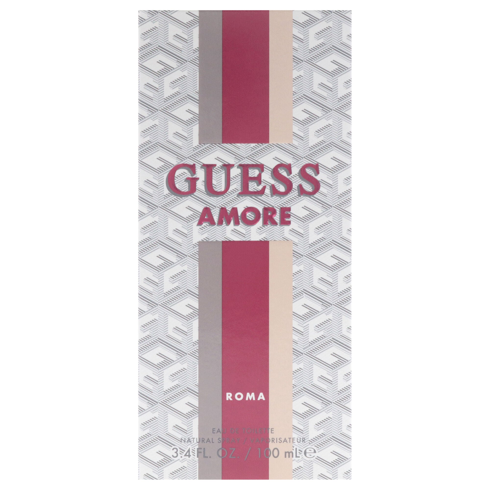 Amore Roma by Guess for Unisex - 3.4 oz EDT Spray, Clear, alternate image number 4