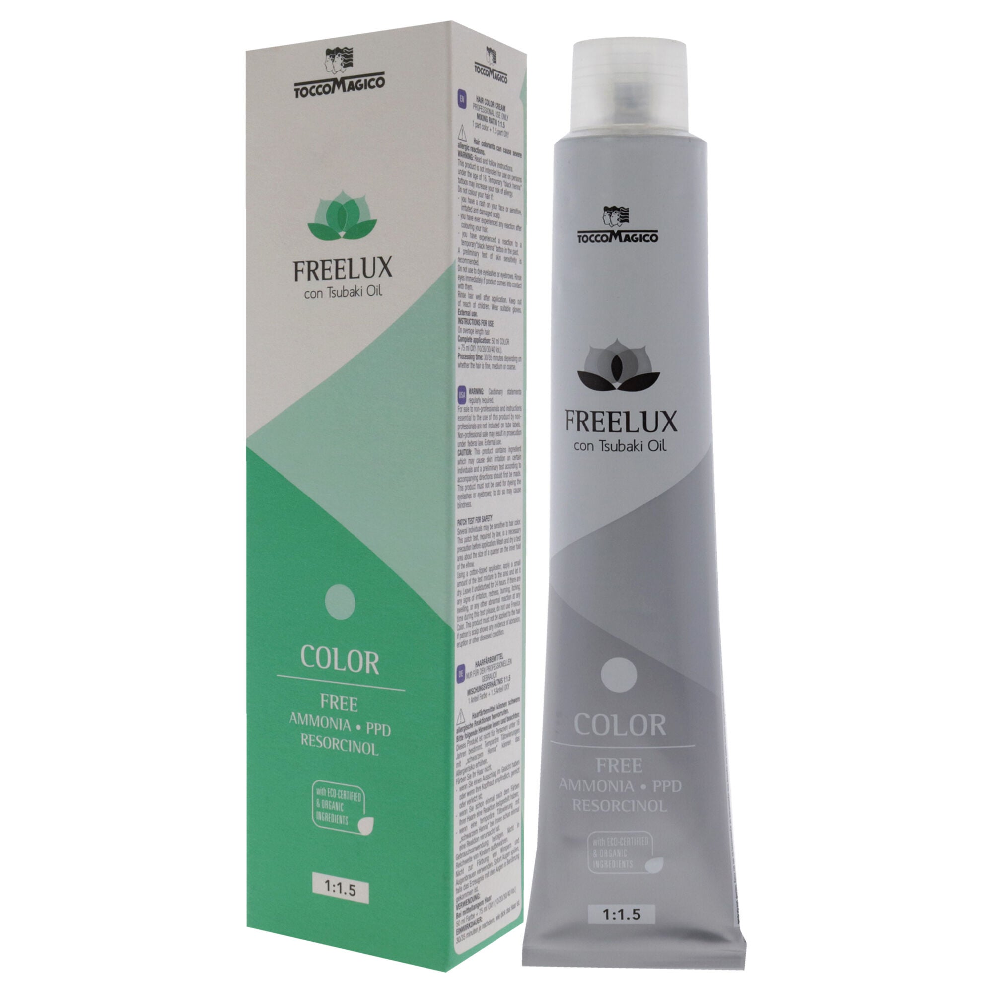 Freelux Permanet Hair Color - 9.01 Very Light Cool Blond by Tocco Magico for Unisex - 3.38 oz Hair Color, See Description, alternate image number 3