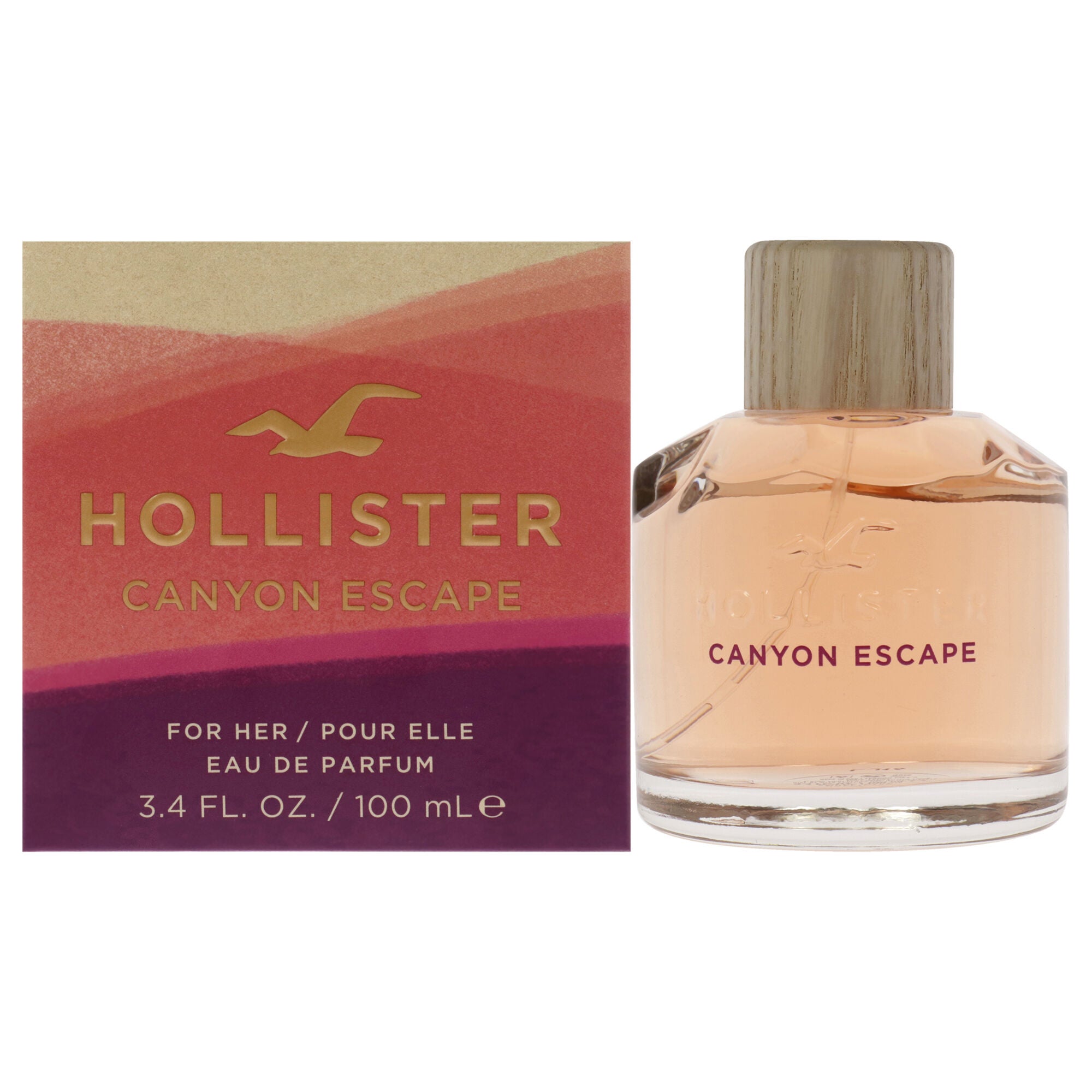 Canyon Escape by Hollister for Women - 3.4 oz EDP Spray, See Description, hi-res image number 0