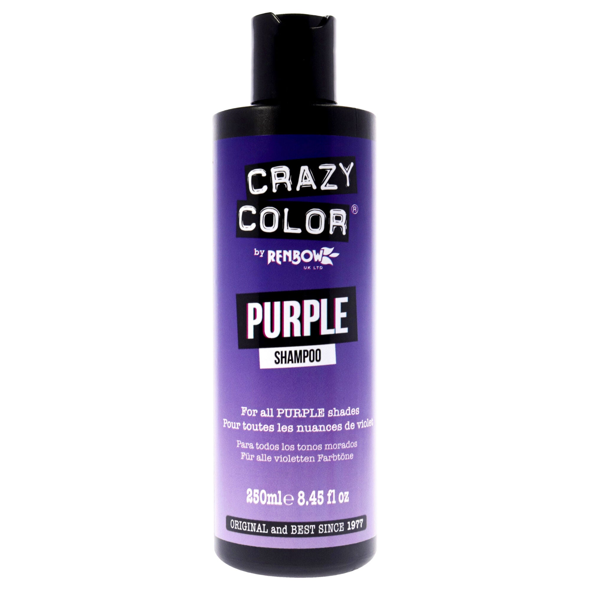 Vibrant Color Shampoo - Purple by Crazy Color for Unisex - 8.45 oz Shampoo, See Description, hi-res image number 0