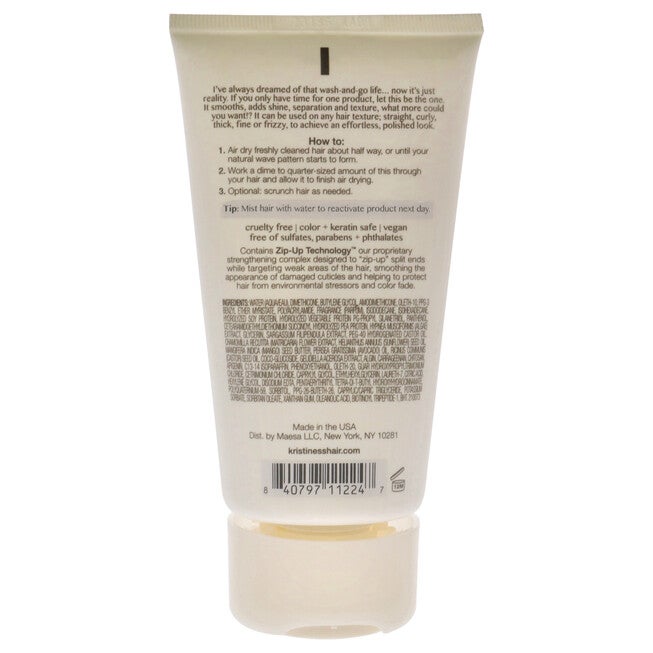 Weightless Shine Air Dry Creme by Kristin Ess for Unisex - 5 oz Cream, , alternate image number null