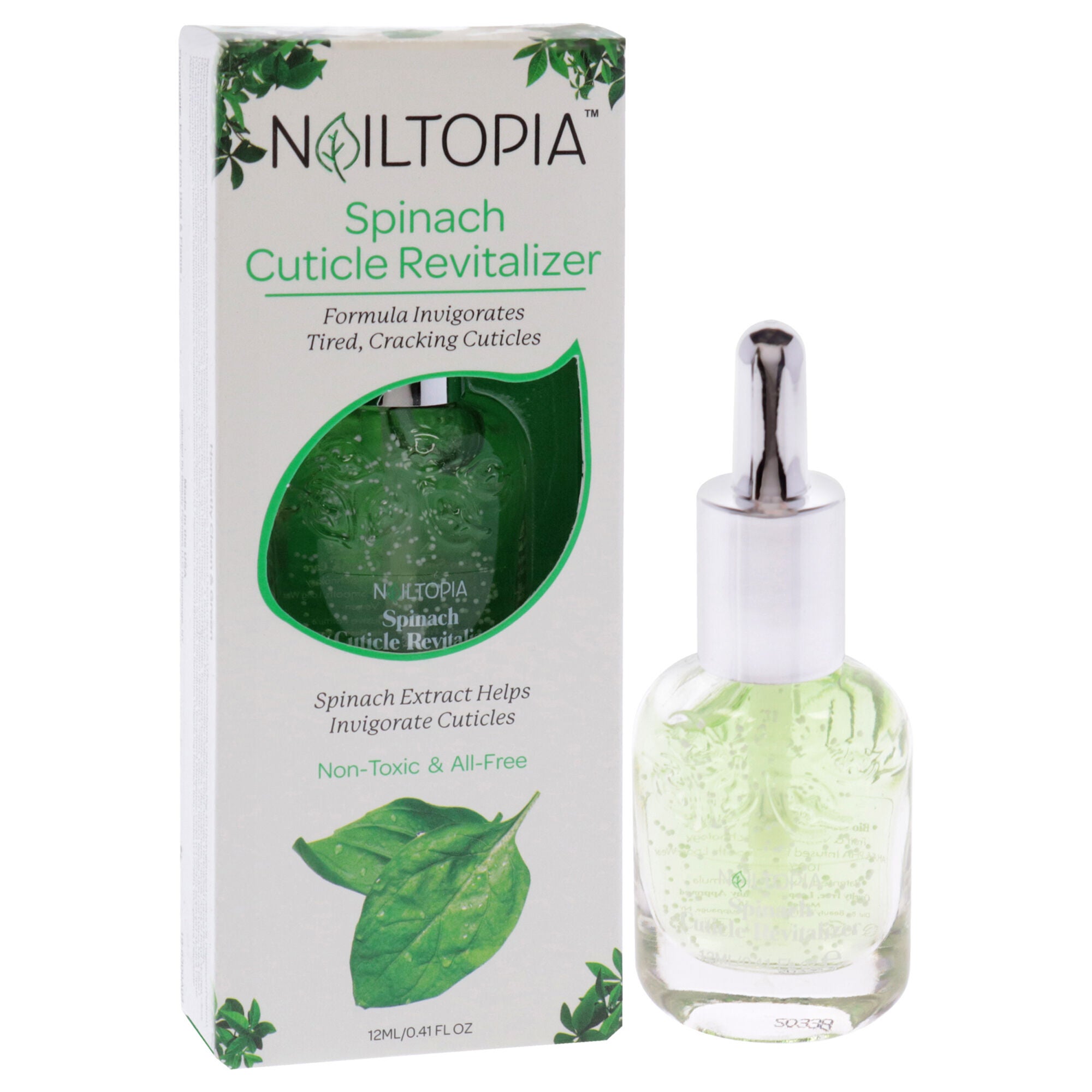 Cuticle Revitalizer - Spinach by Nailtopia for Women - 0.41 oz Nail Treatment, See Description, alternate image number 2