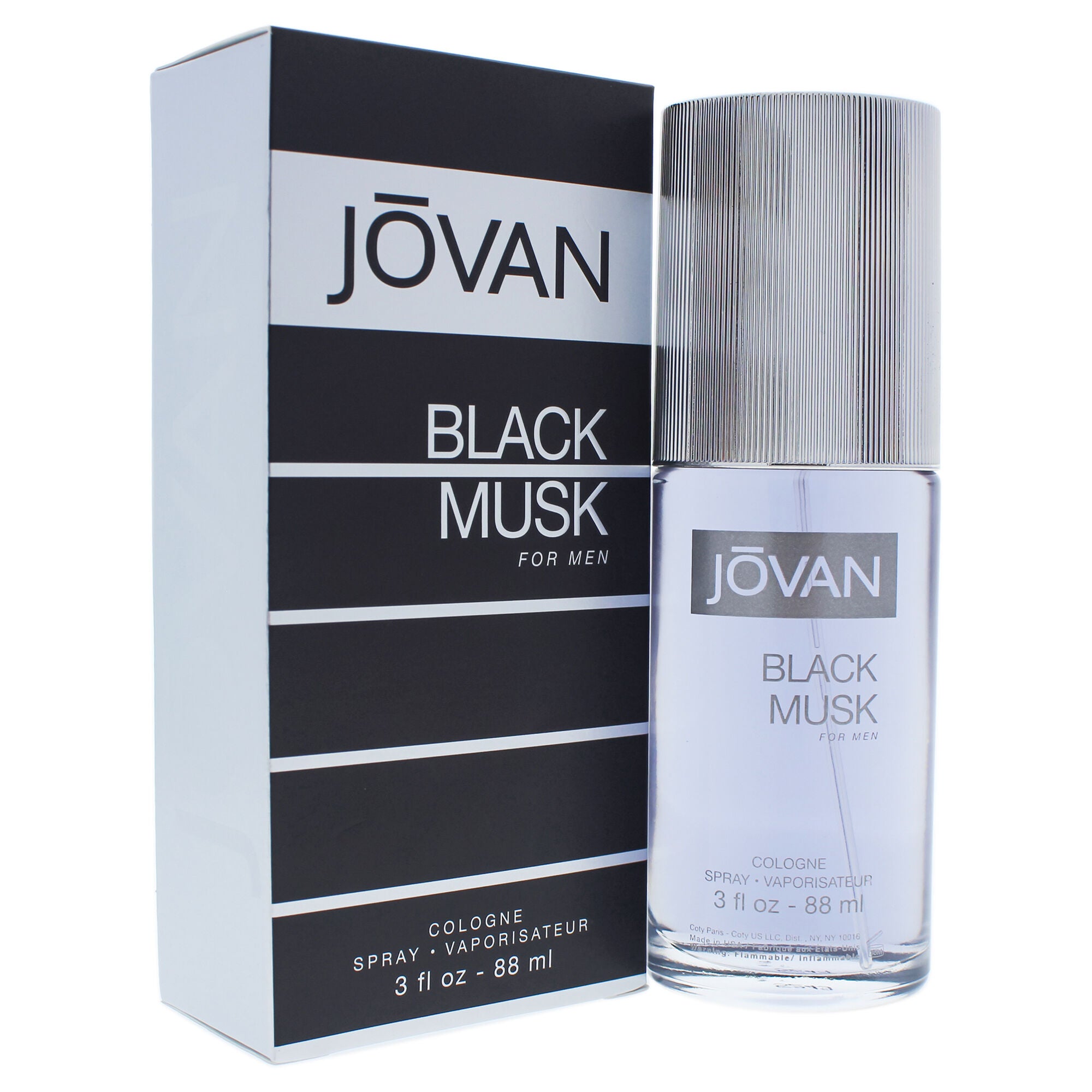 Jovan Black Musk by Jovan for Men - 3 oz Cologne Spray, See Description, alternate image number 1