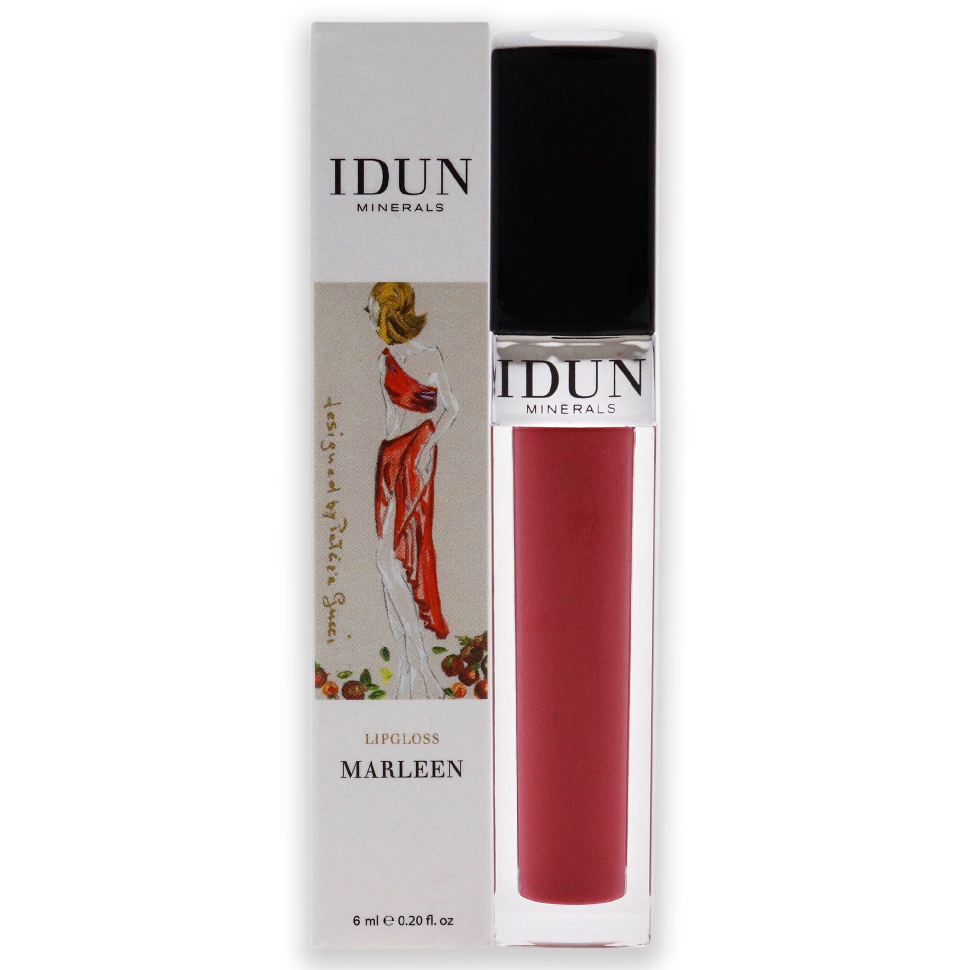 Lipgloss - 007 Marleen by Idun Minerals for Women - 0.2 oz Lip Gloss, See Description, hi-res image number 0