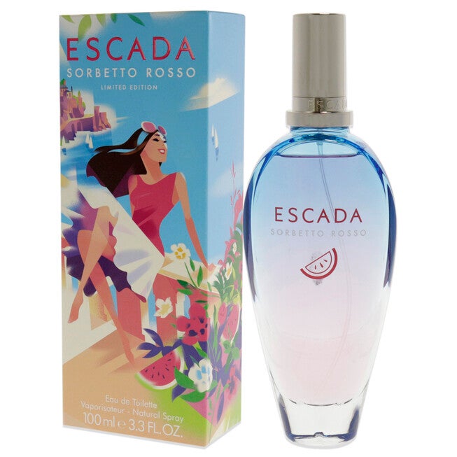 Sorbetto Rosso by Escada for Women - 3.3 oz EDT Spray (Limited Edition), NA, alternate image number null
