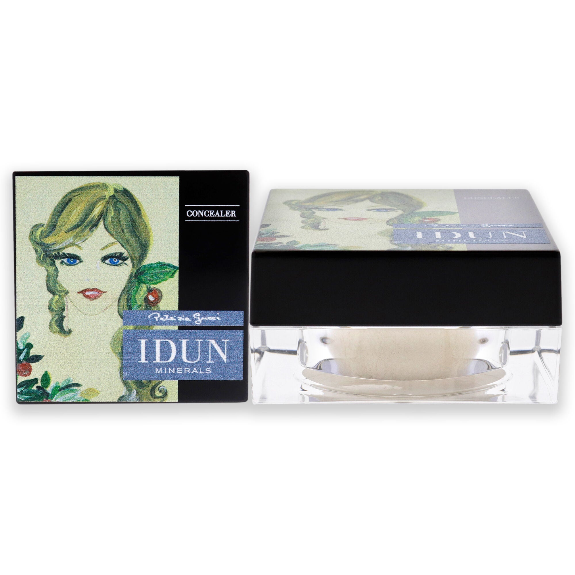 Powder Concealer - 012 Idegran by Idun Minerals for Women - 0.14 oz Concealer, See Description, hi-res image number 0