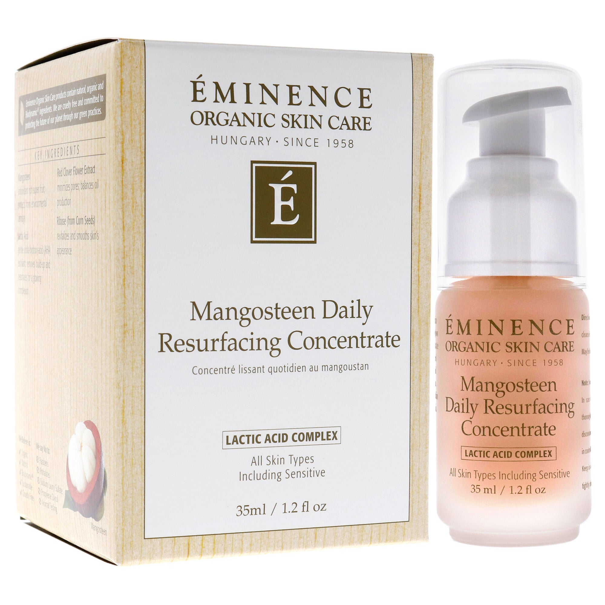 Mangosteen Daily Resurfacing Concentrate by Eminence for Unisex - 1.2 oz Treatment, See Description, alternate image number 2