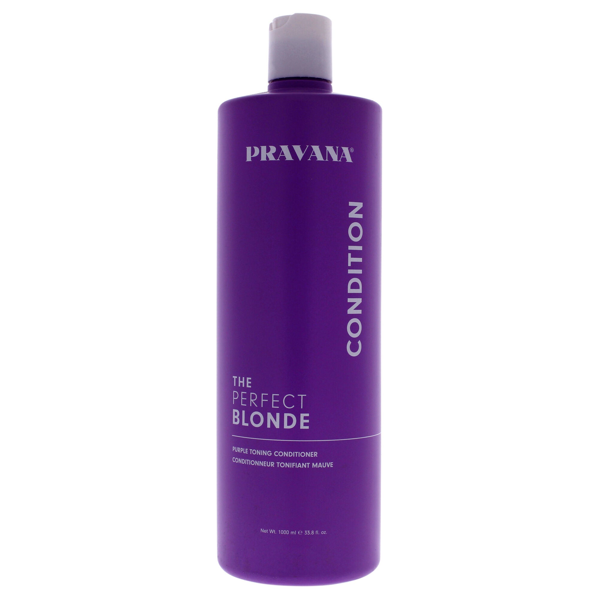 The Perfect Blonde Purple Toning Conditioner by Pravana for Unisex - 33.8 oz Conditioner, See Description, hi-res image number 0