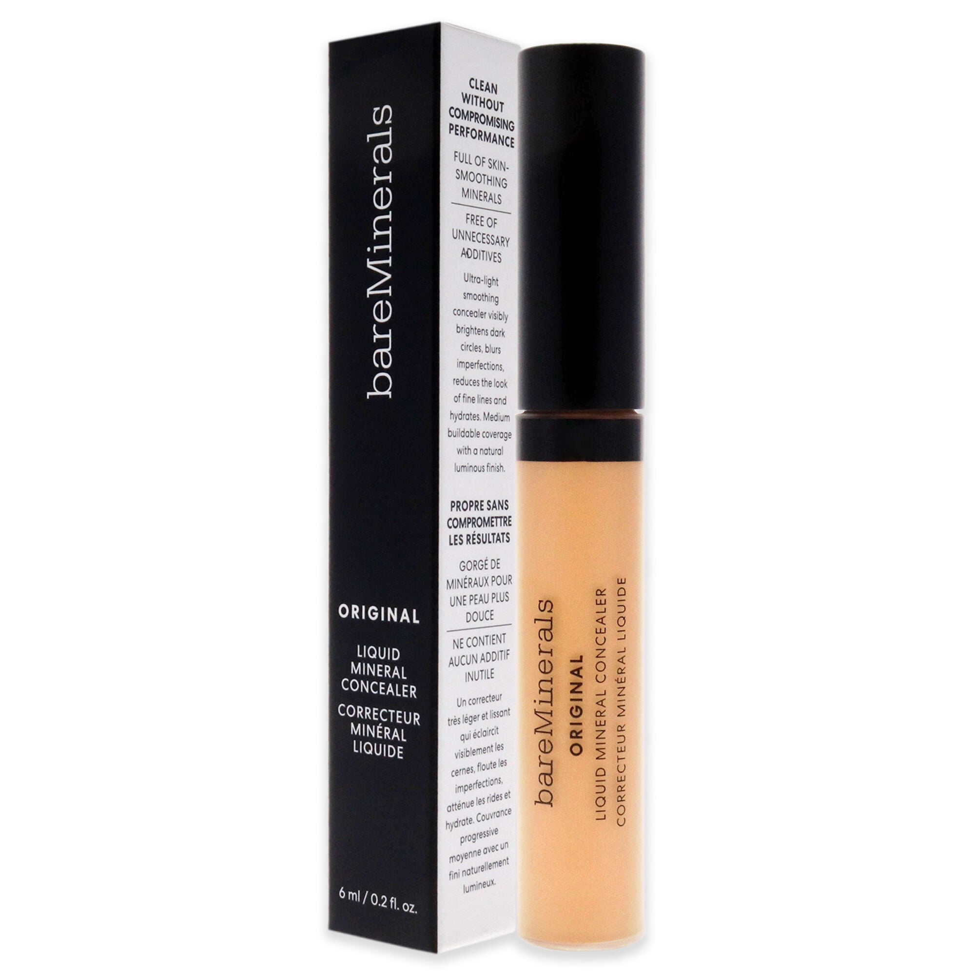 Original Liquid Mineral Concealer - 2.5W Light Medium by bareMinerals for Women - 0.2 oz Concealer, , alternate image number 8