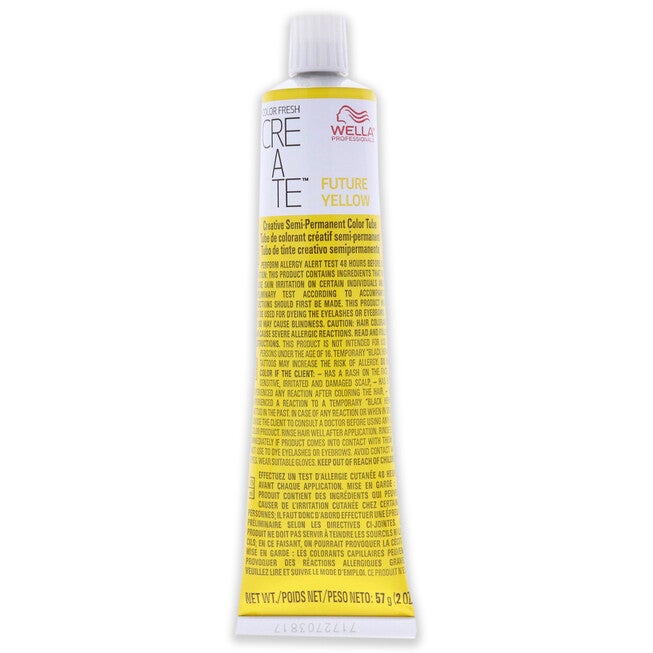 Color Fresh Create Semi-Permanent Color - Future Yellow by Wella for Unisex - 2 oz Hair Color, See Description, alternate image number 4