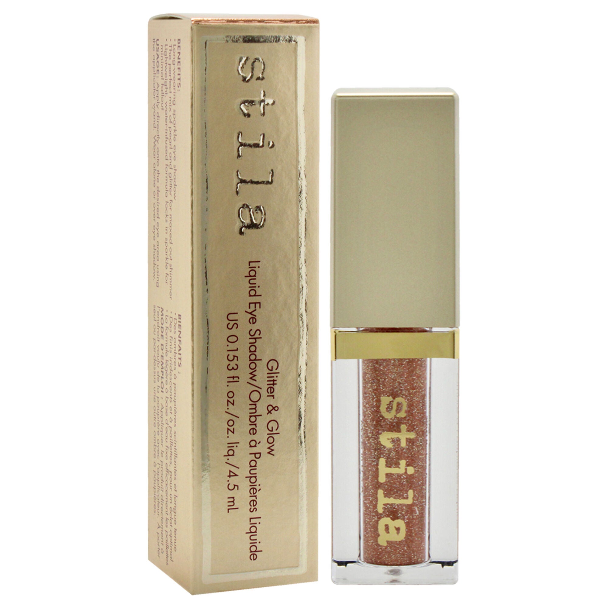 Glitter and Glow Liquid Eyeshadow - Kitten Karma by Stila for Women - 0.153 oz Eyeshadow, See Description, alternate image number 1
