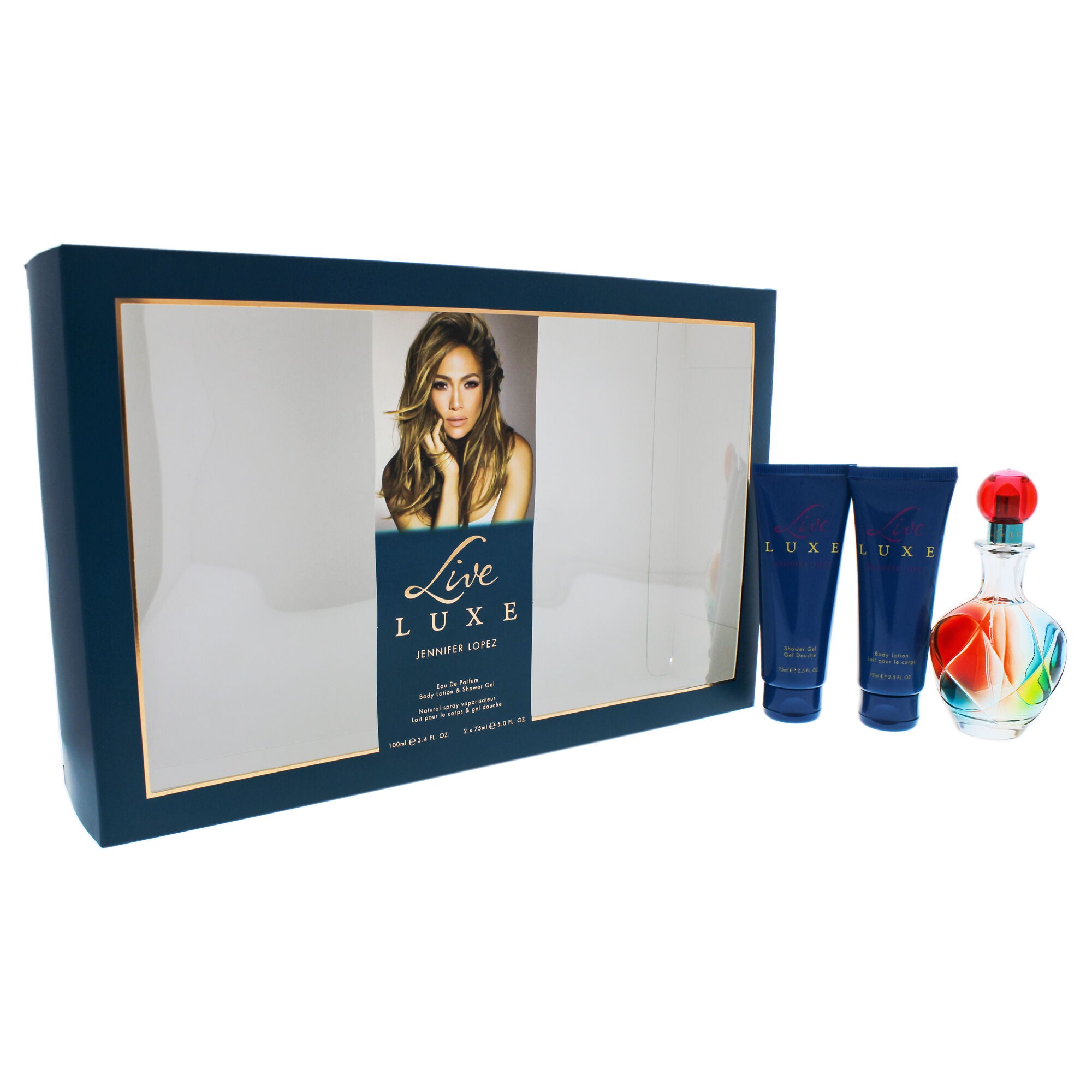 Live Luxe by Jennifer Lopez for Women - 3 Pc Gift Set 3.4oz EDP Spray, 2.5oz Shower Gel, 2.5oz Body Lotion, , alternate image number 7