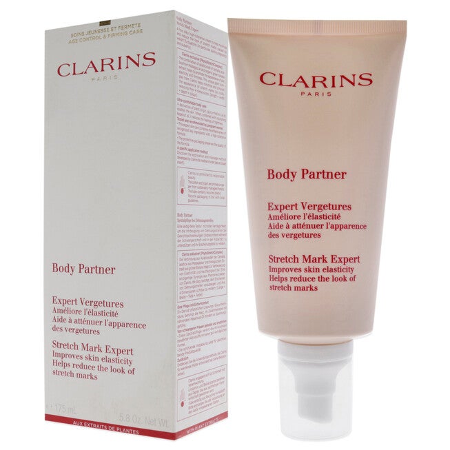 Body Partner Stretch Mark Expert by Clarins for Unisex - 5.8 oz Body Lotion, , alternate image number null