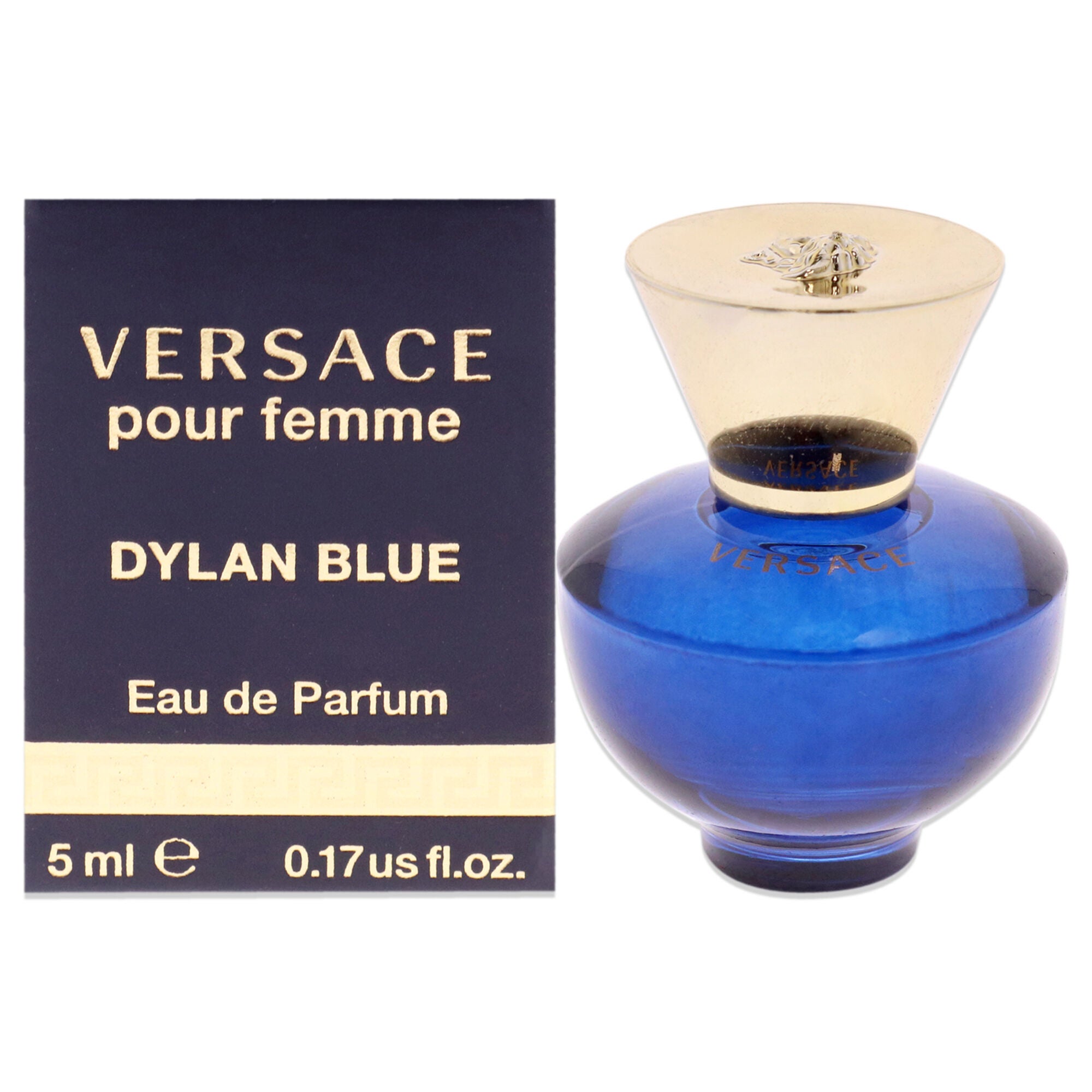 Dylan Blue by Versace for Women - 5 ml EDP Splash (Mini), See Description, hi-res image number 0