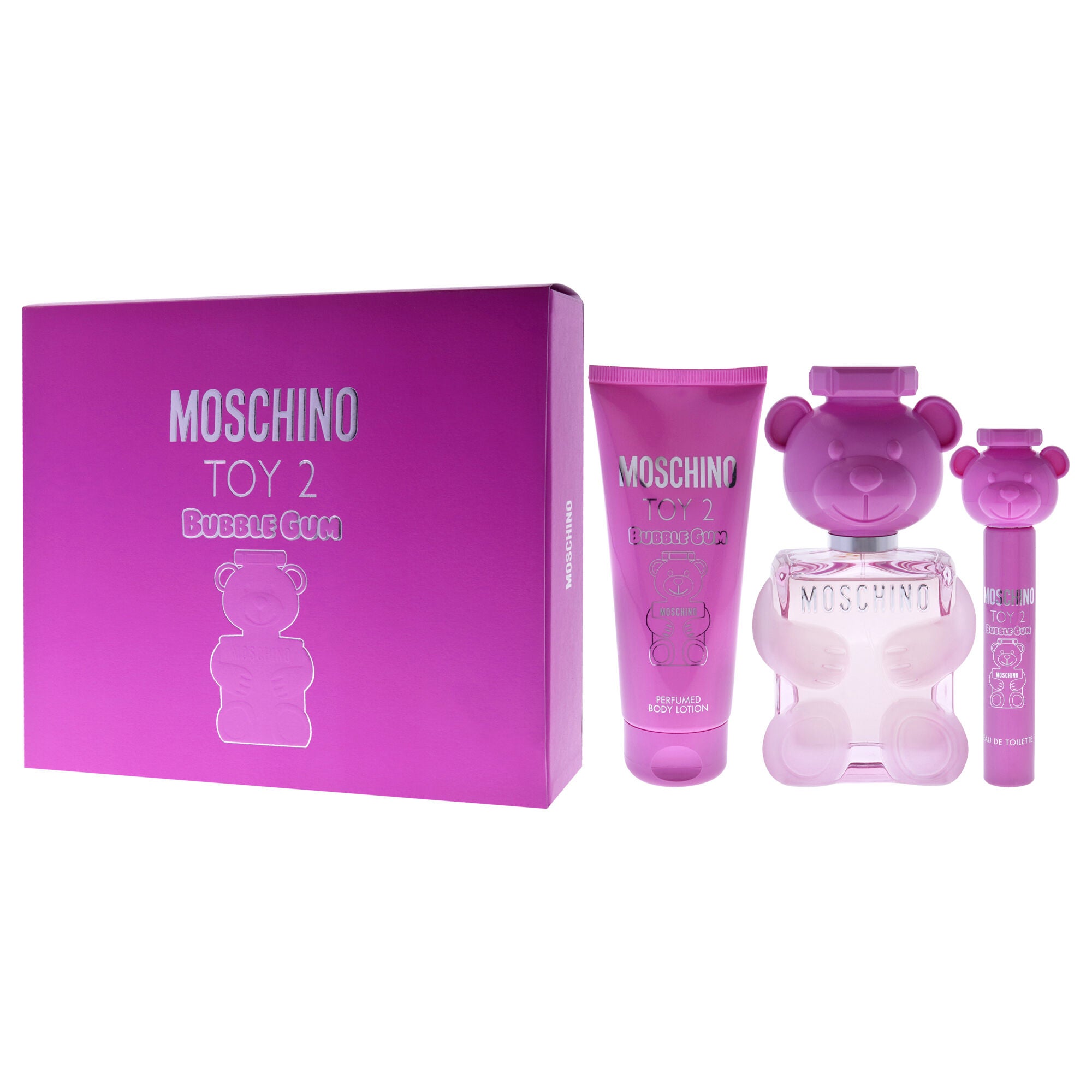 Moschino Toy 2 Bubble Gum by Moschino for Women - 3 Pc Gift Set 3.4oz EDT Spray, 0.34oz EDT Spray, 3.4oz Body Lotion, , alternate image number 8